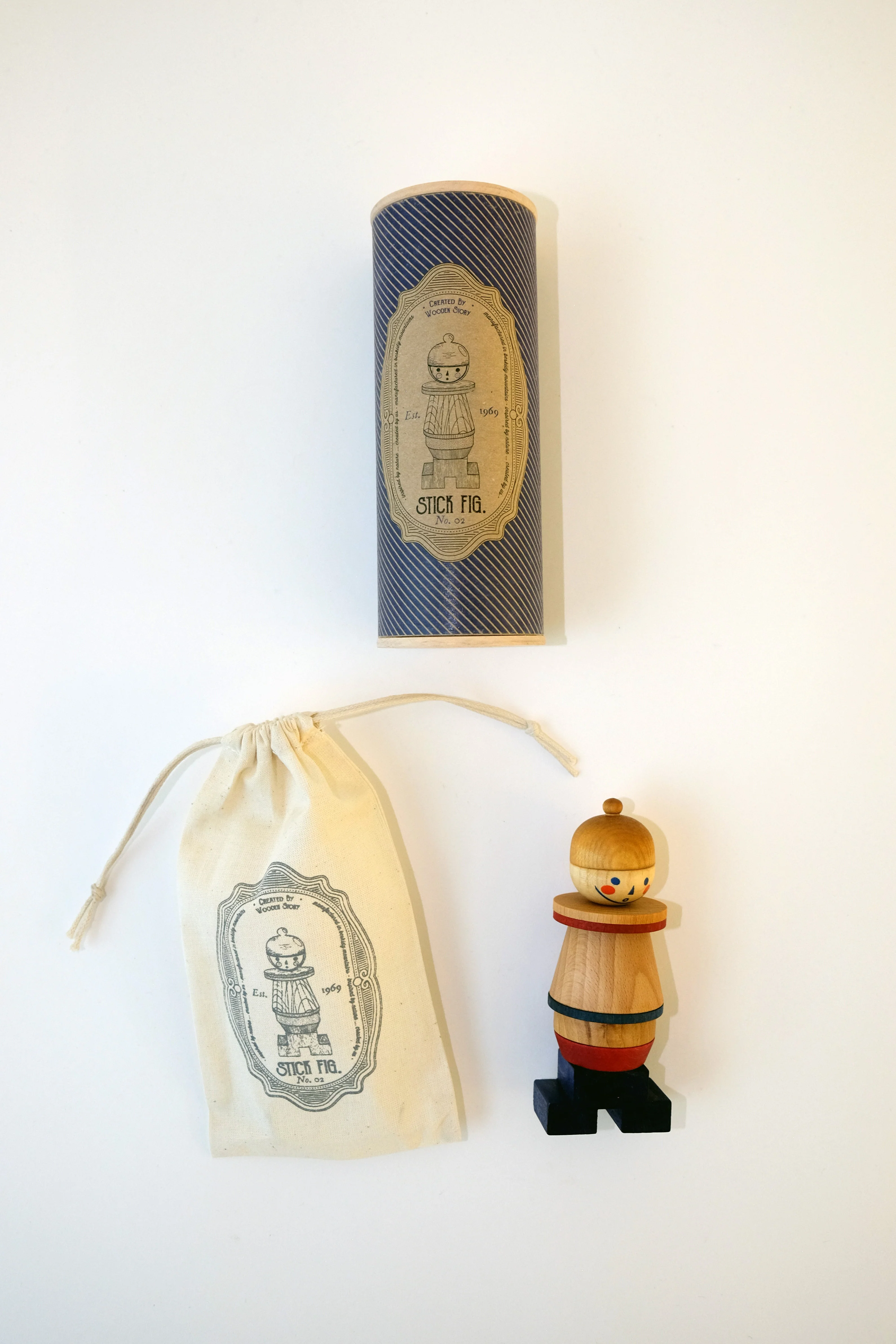 Stick Fig No. 02 Stacking Toy - Image 2