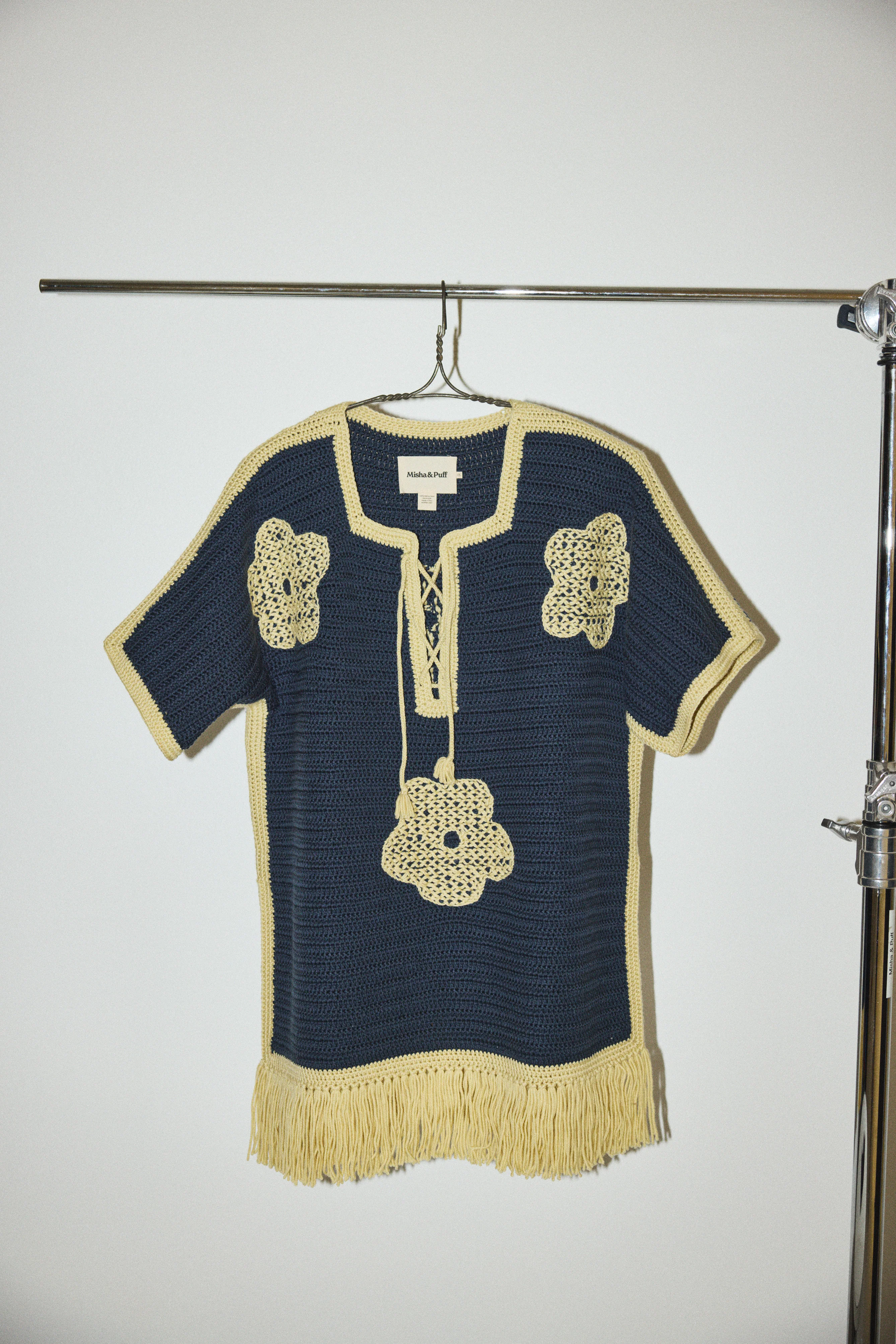 Blomma Crochet Fringe Tunic - Image 10