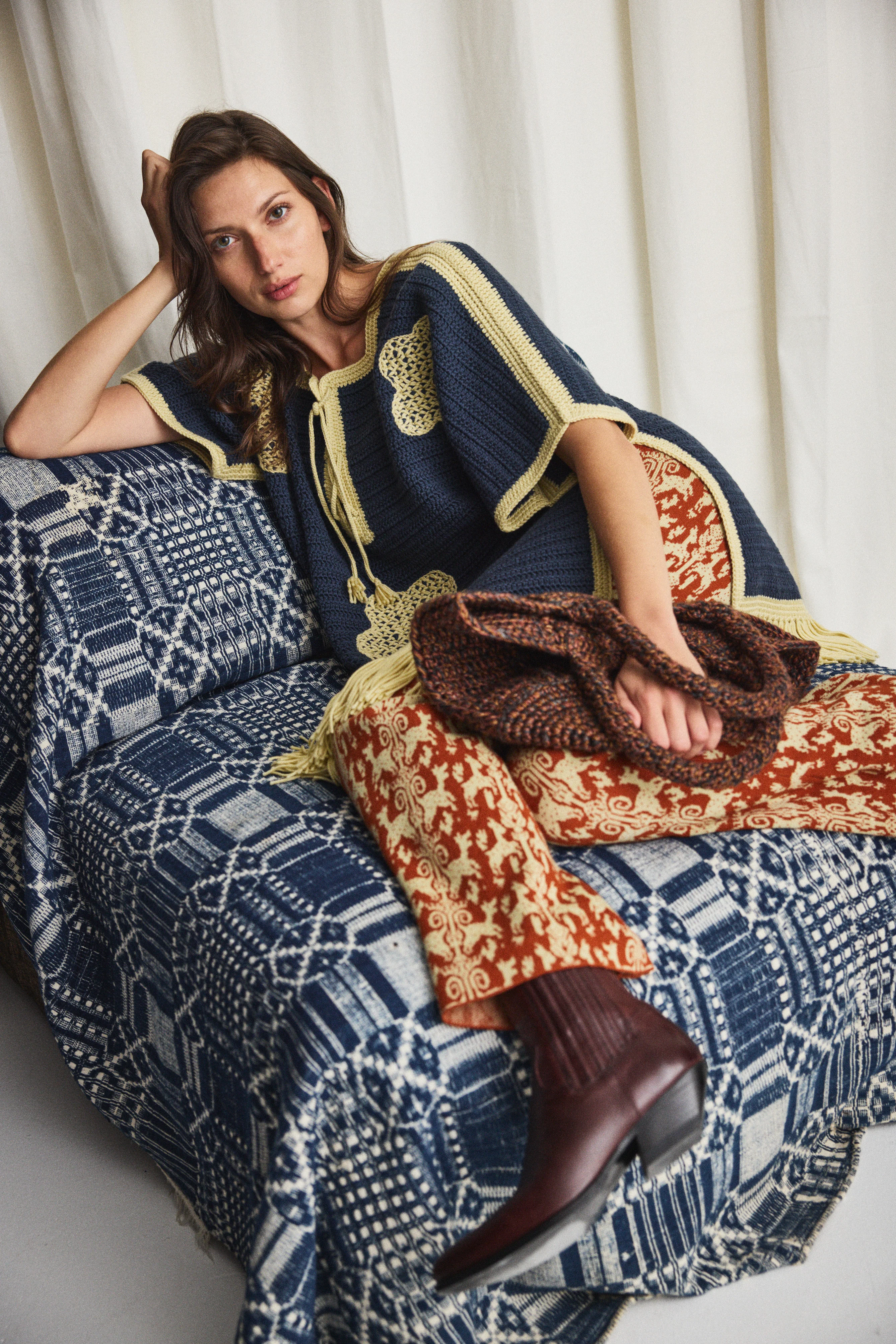 Blomma Crochet Fringe Tunic - Image 4