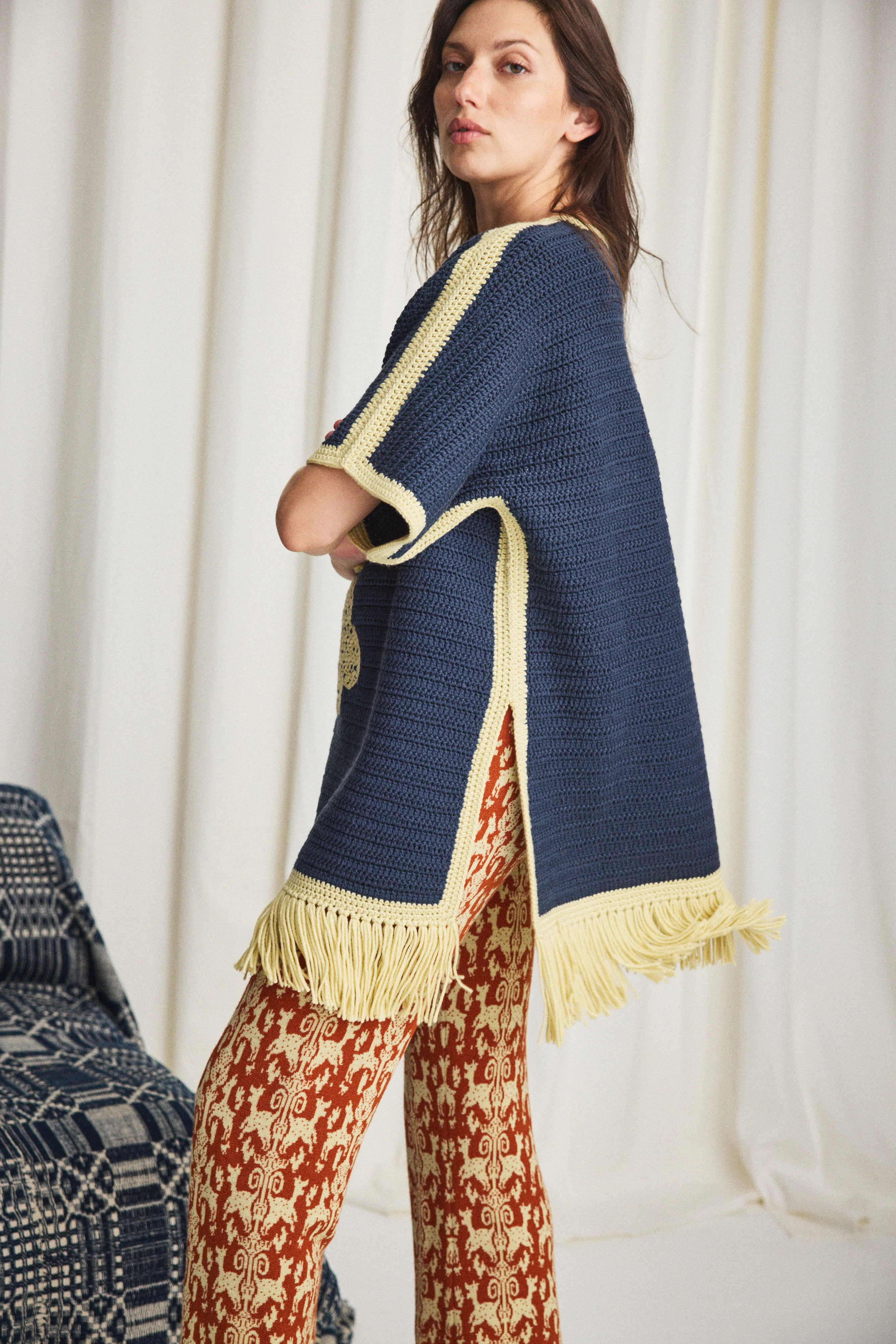 Blomma Crochet Fringe Tunic - Image 6