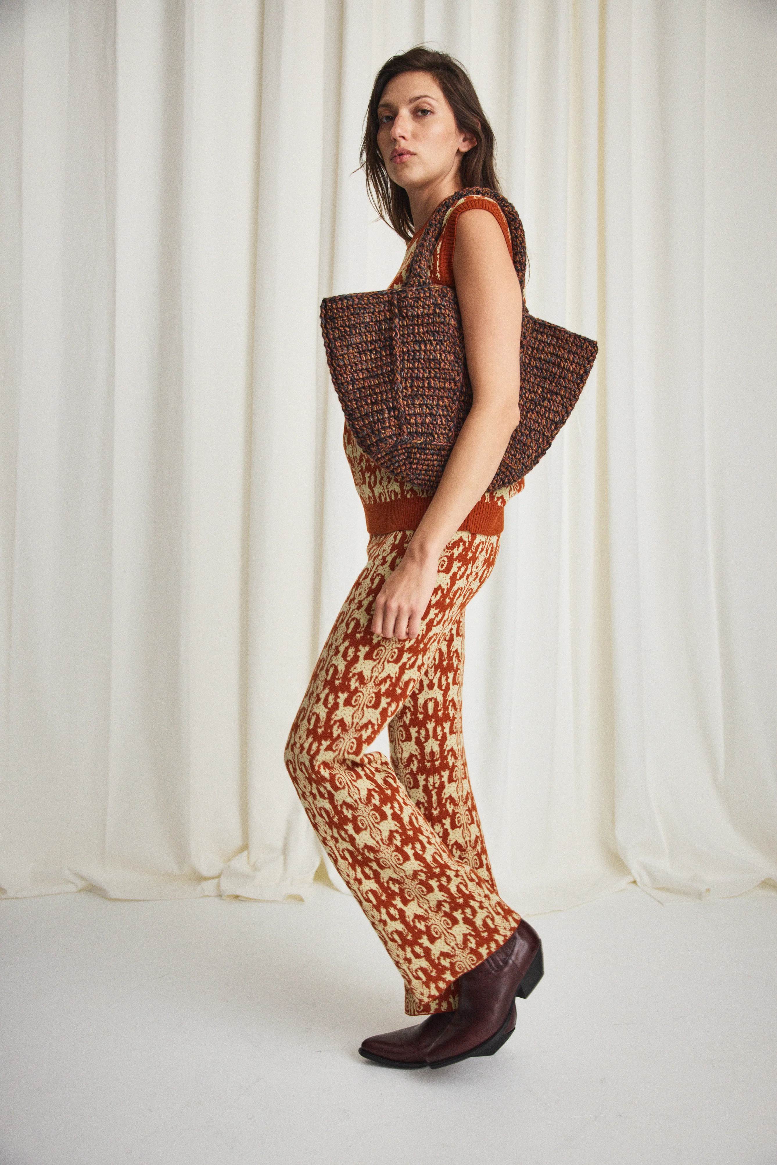 Crochet Basket Bag - Image 6