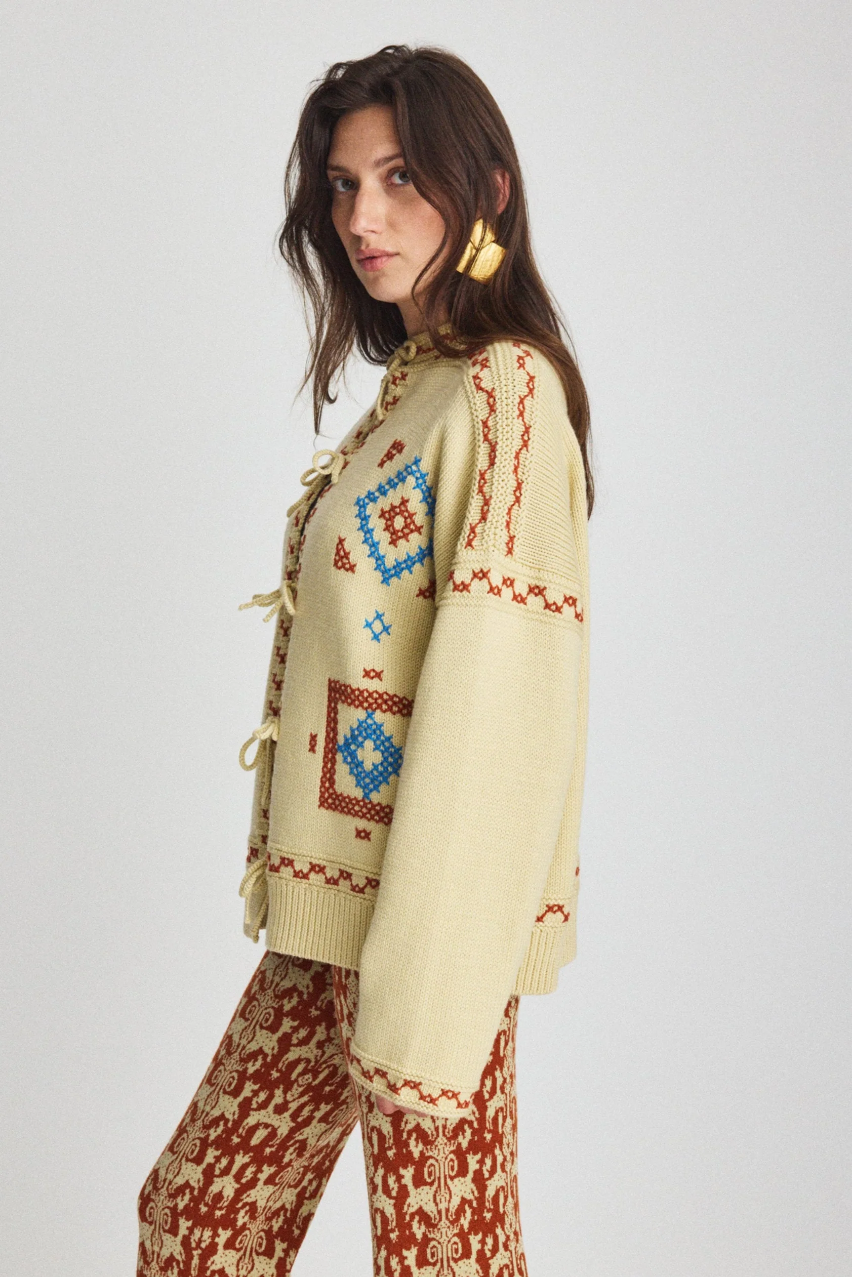 Cross Stitch Bjorn Cardigan - Image 5