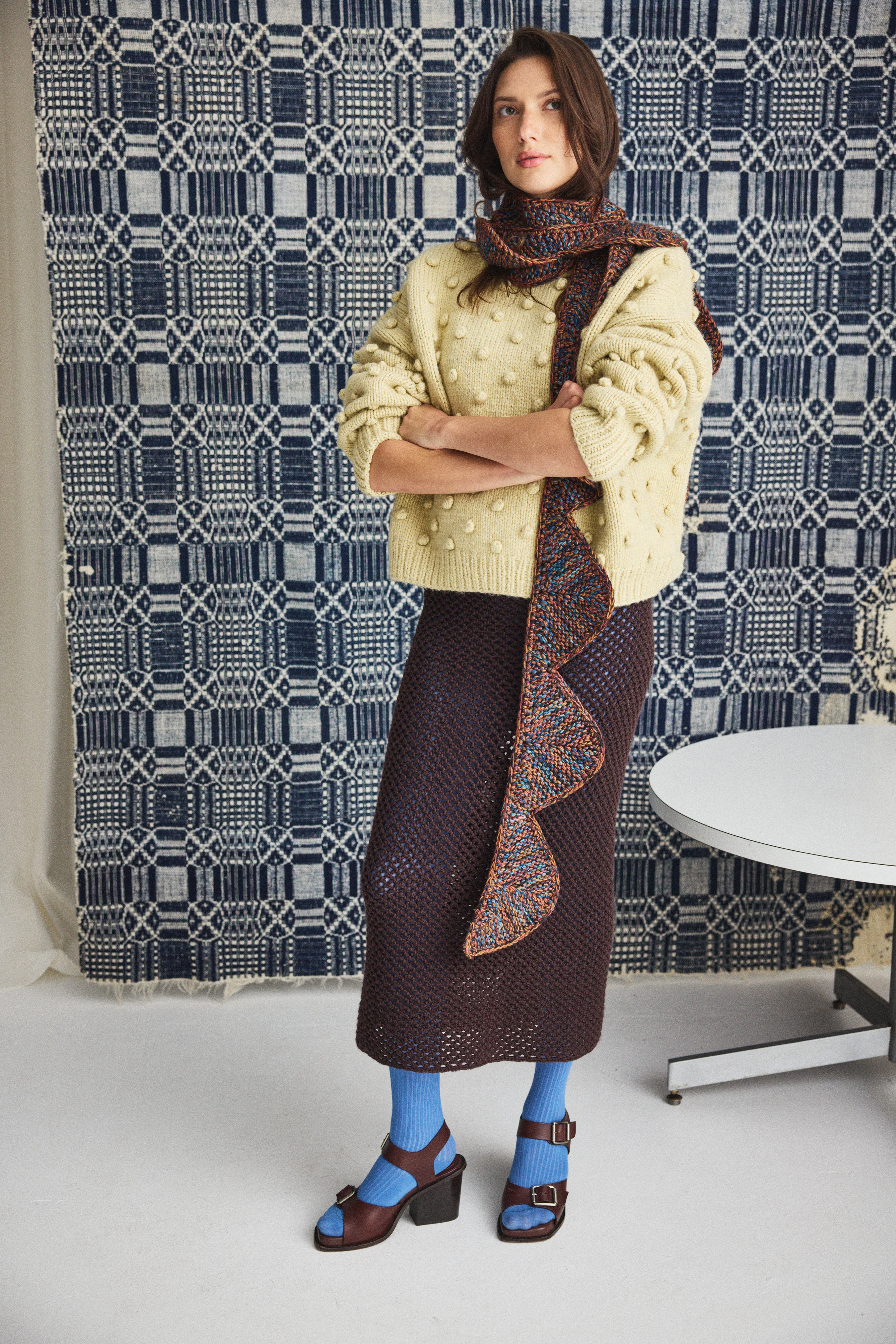 Grid Column Skirt - Image 2