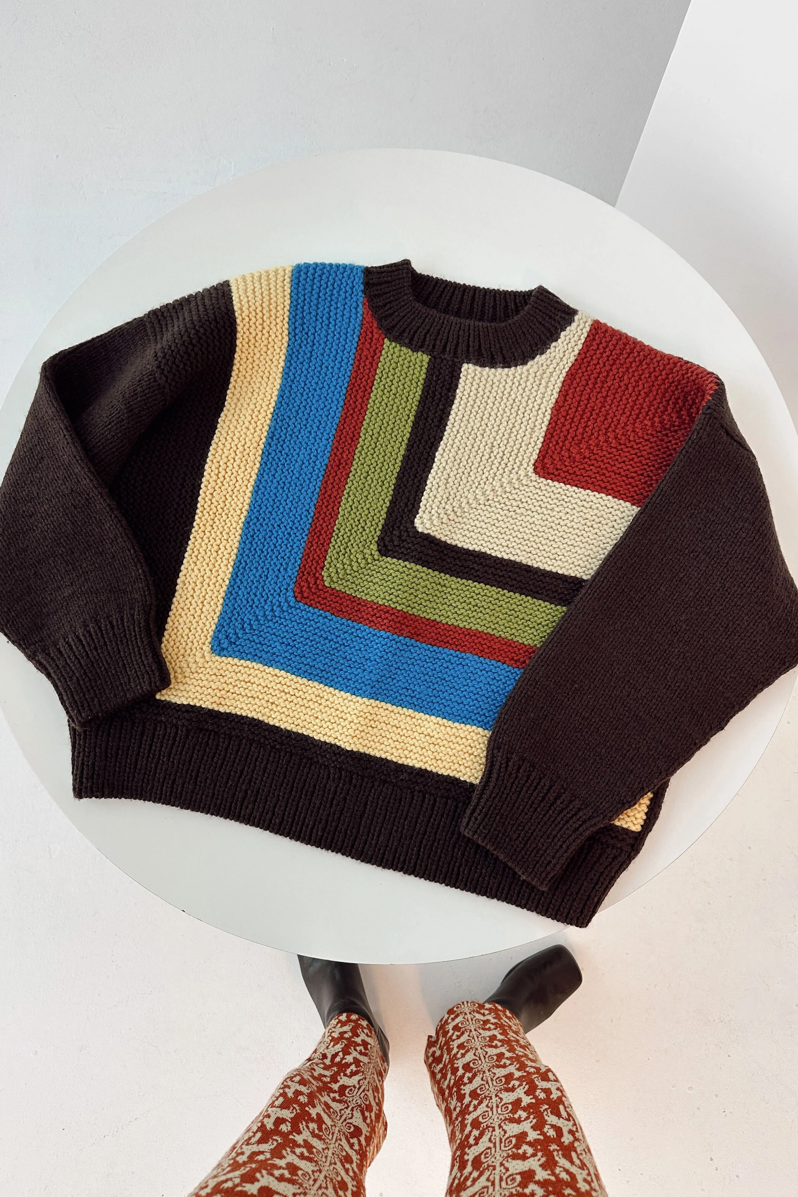 Mitered Square Sweater - Image 2