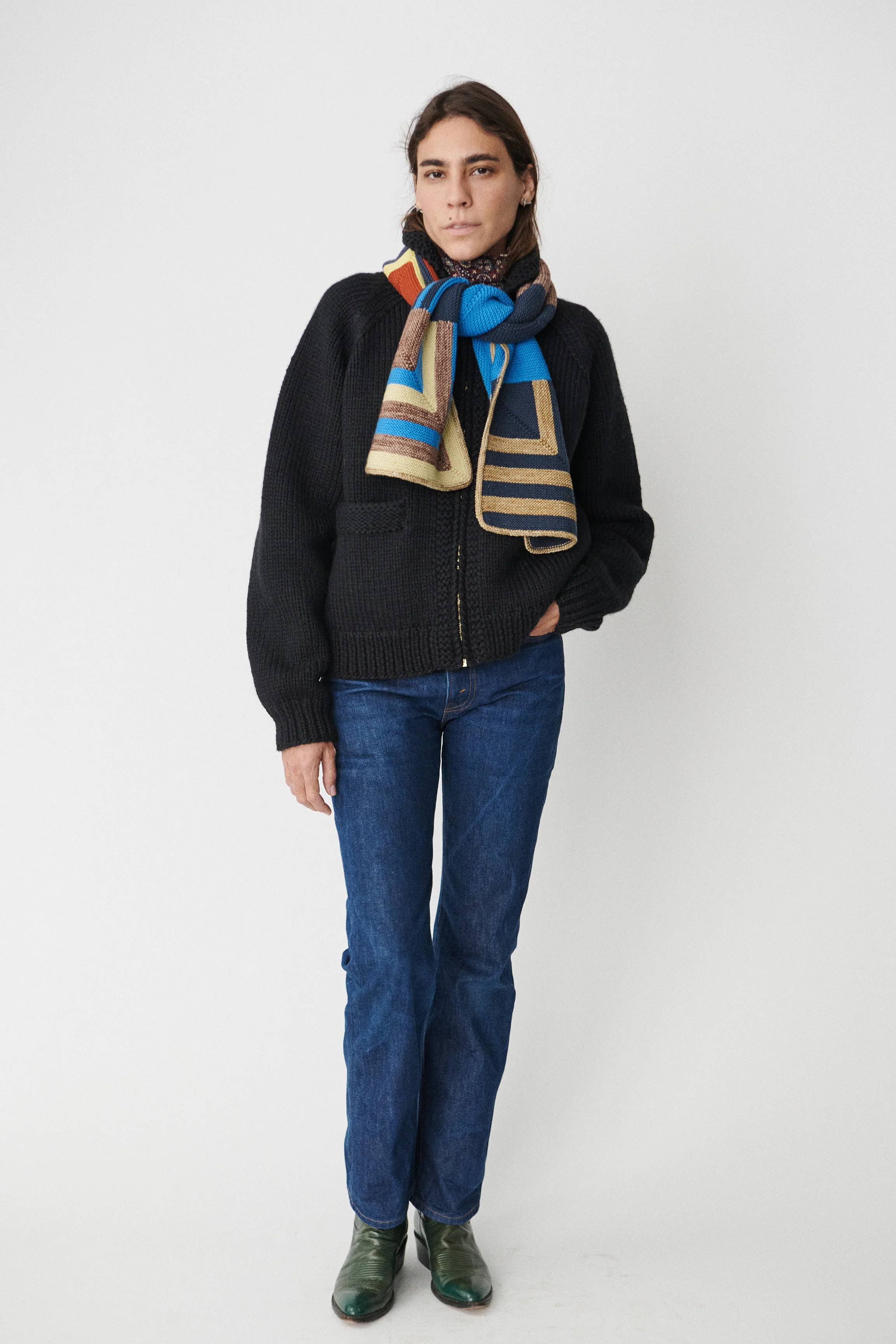 Patchwork Scarf - Image 3