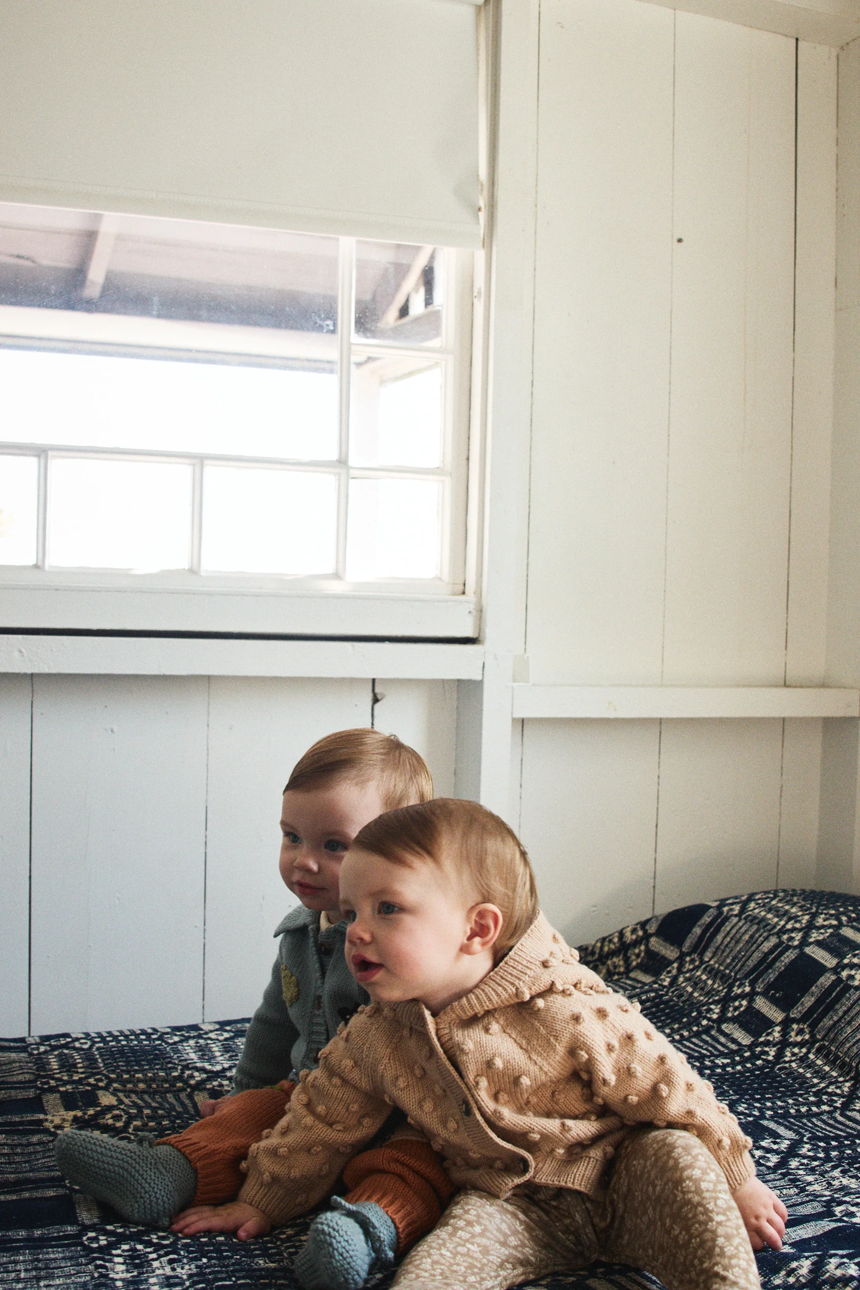 Baby Hooded Popcorn Cardigan - Image 3