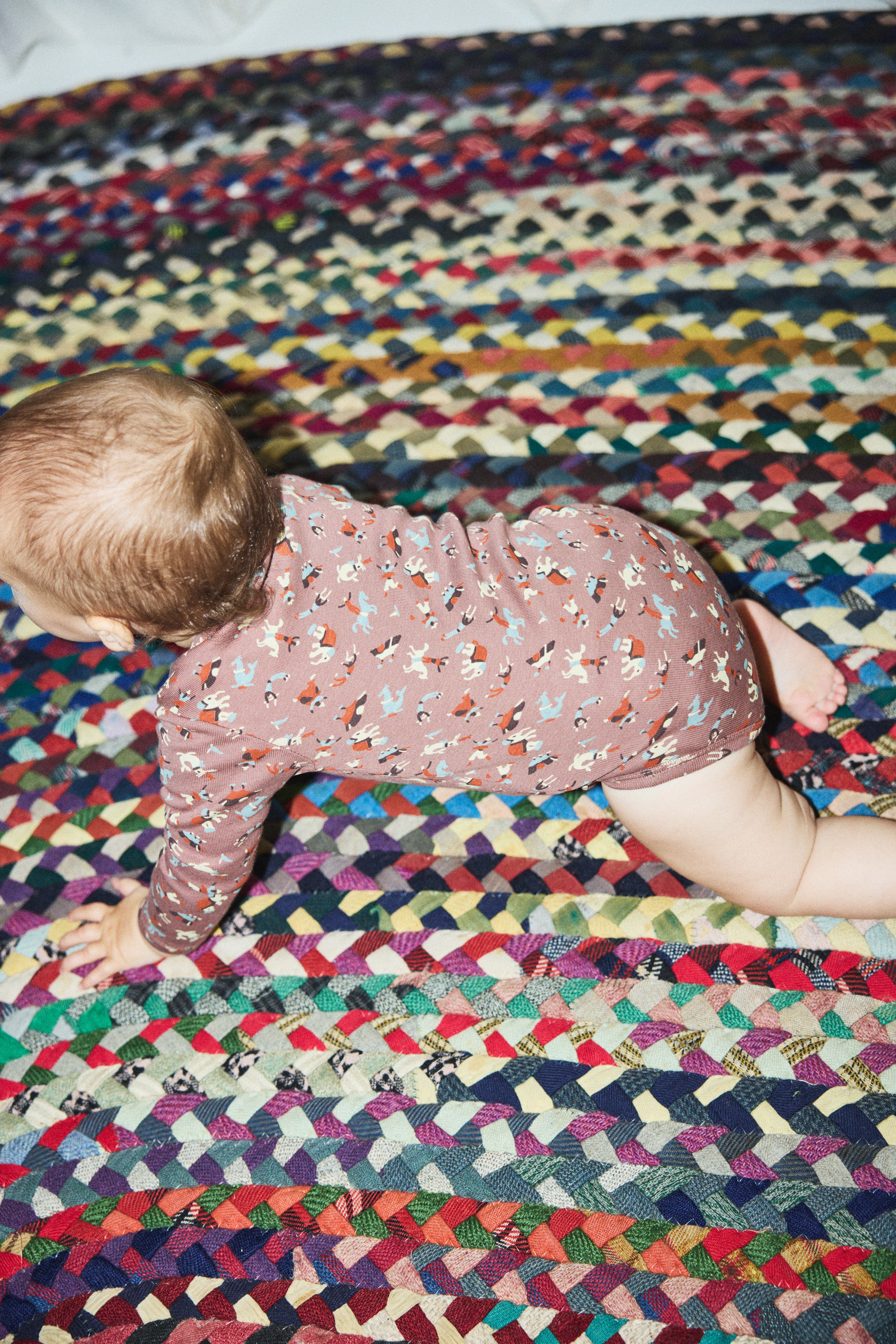 Baby Long Sleeve Lap Onesie - Image 6