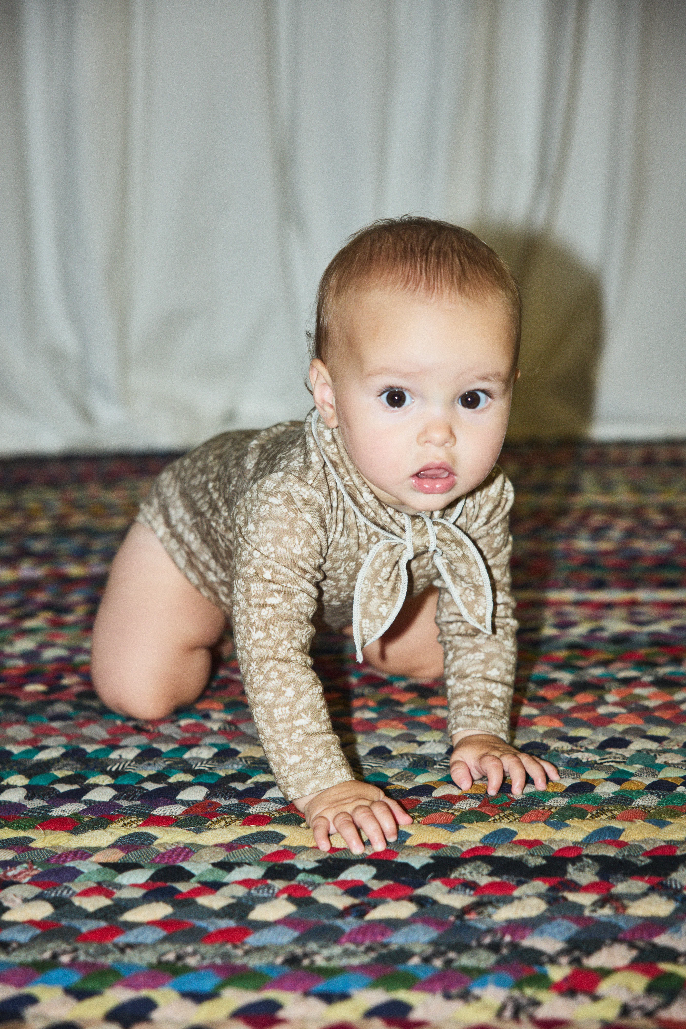 Baby Long Sleeve Scout Onesie - Image 4