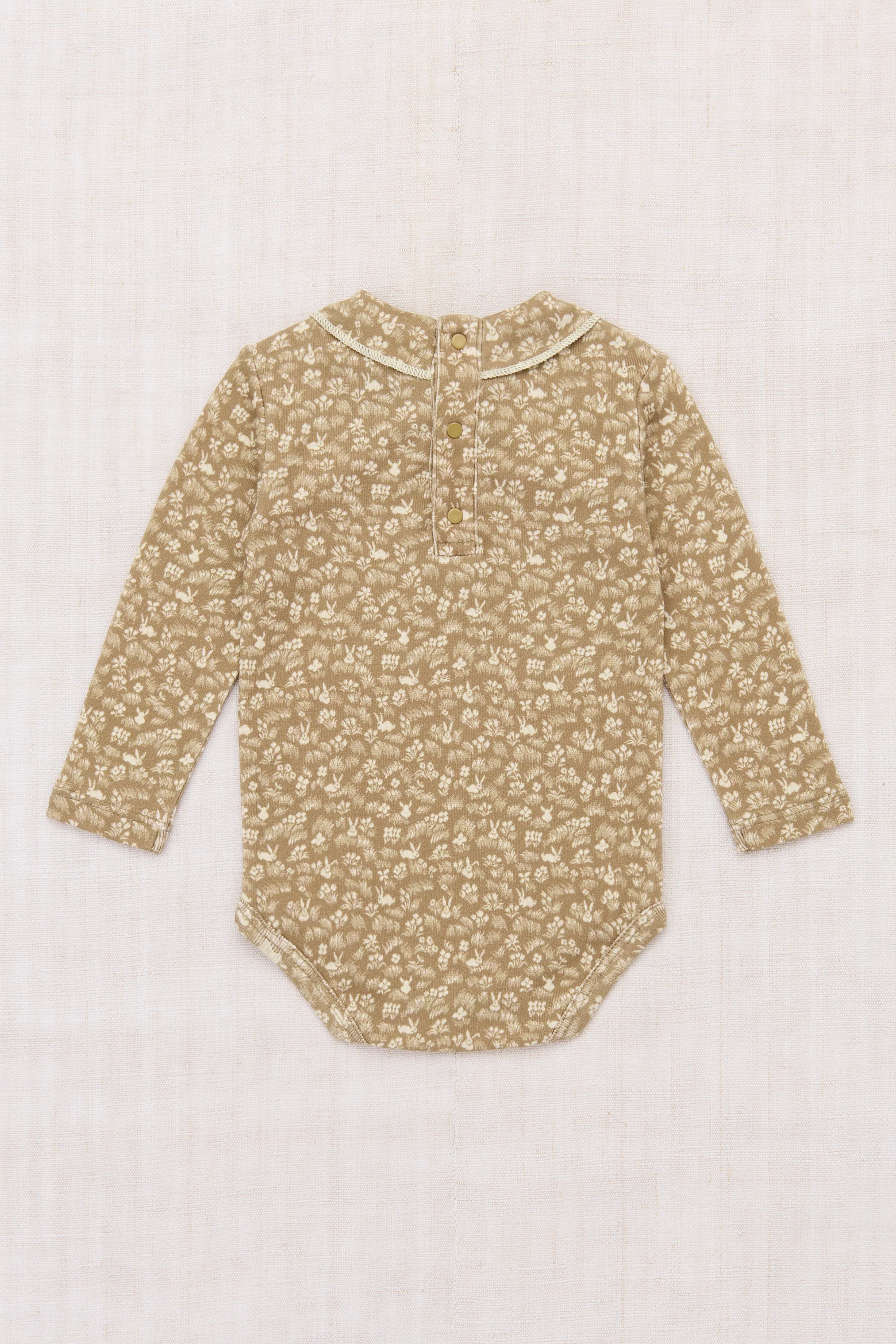 Baby Long Sleeve Scout Onesie - Image 8