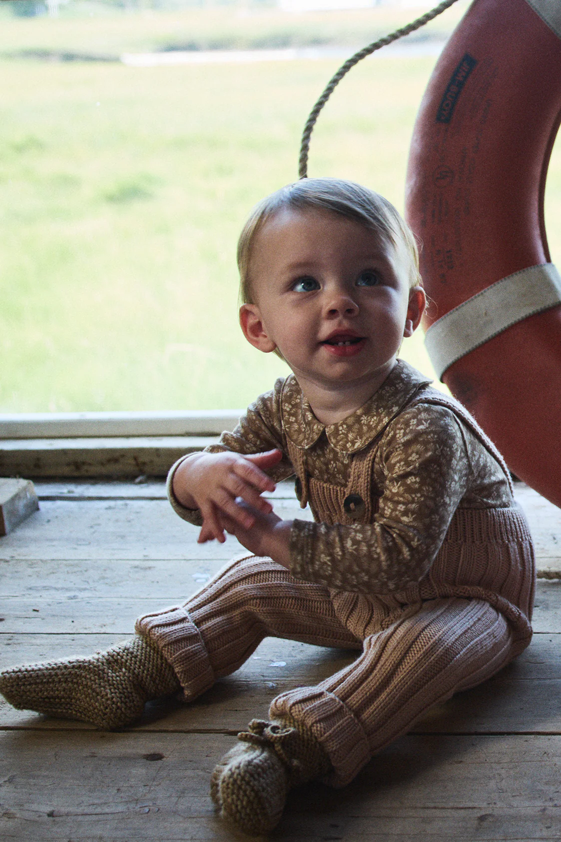 Baby Petit Collar Onesie - Image 3