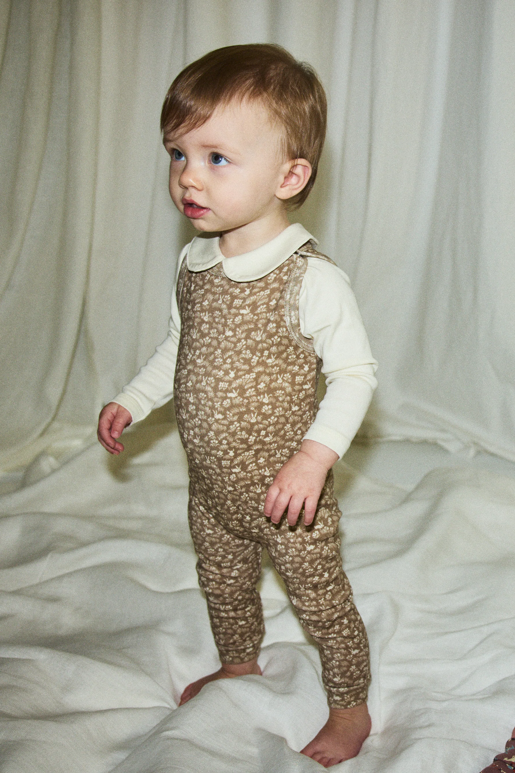 Baby Petit Collar Onesie - Image 10
