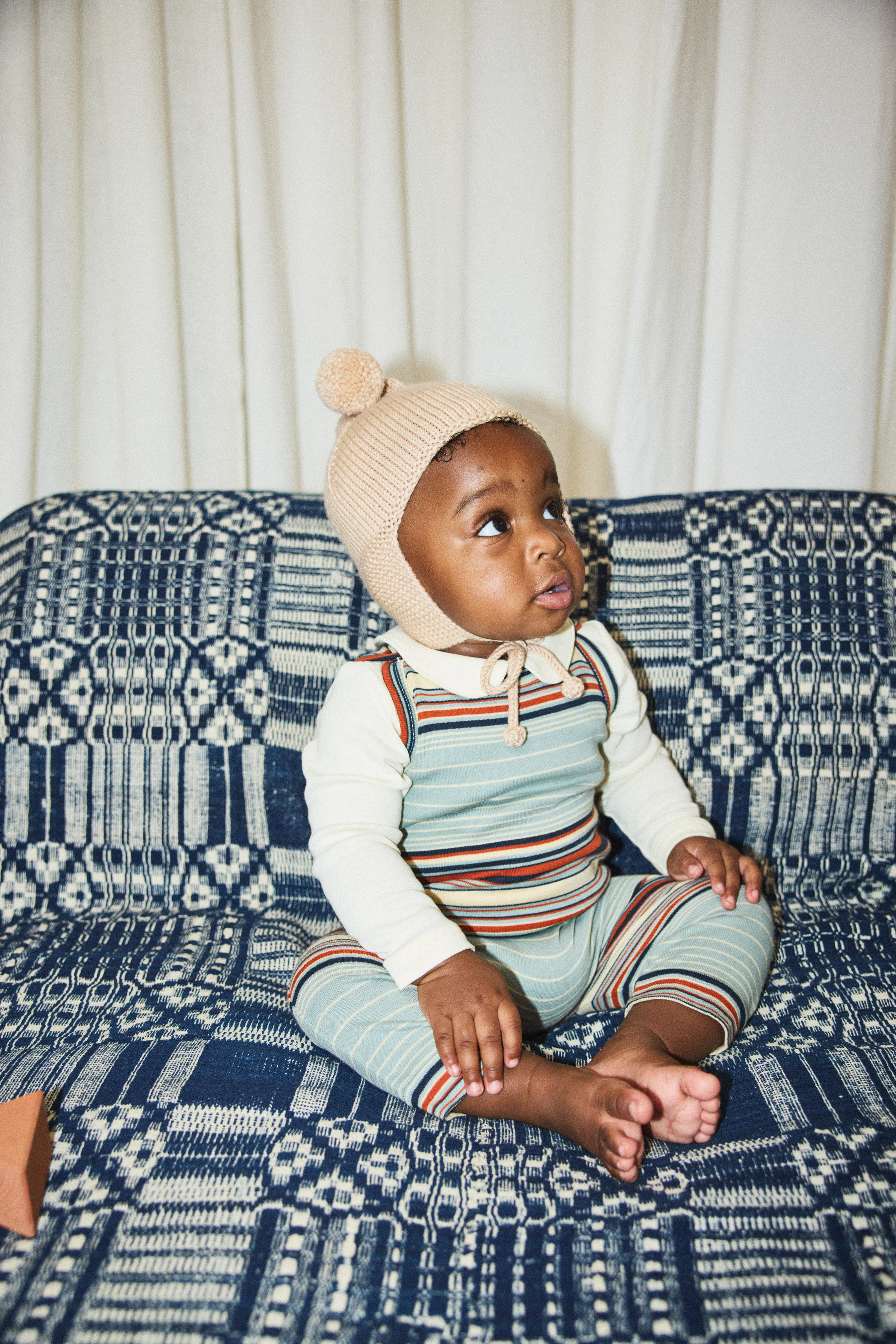 Baby Petit Collar Onesie - Image 7