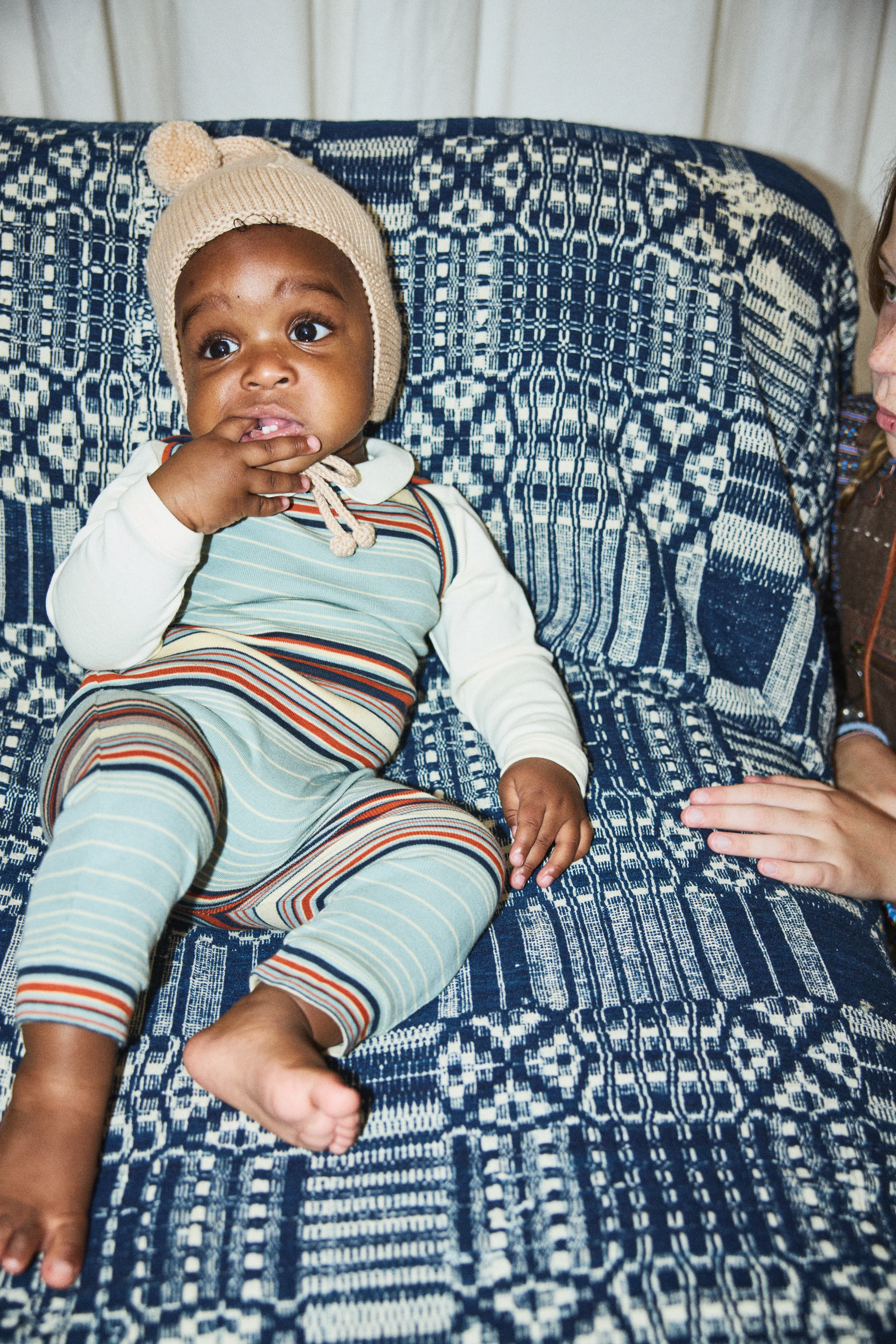 Baby Petit Collar Onesie - Image 8
