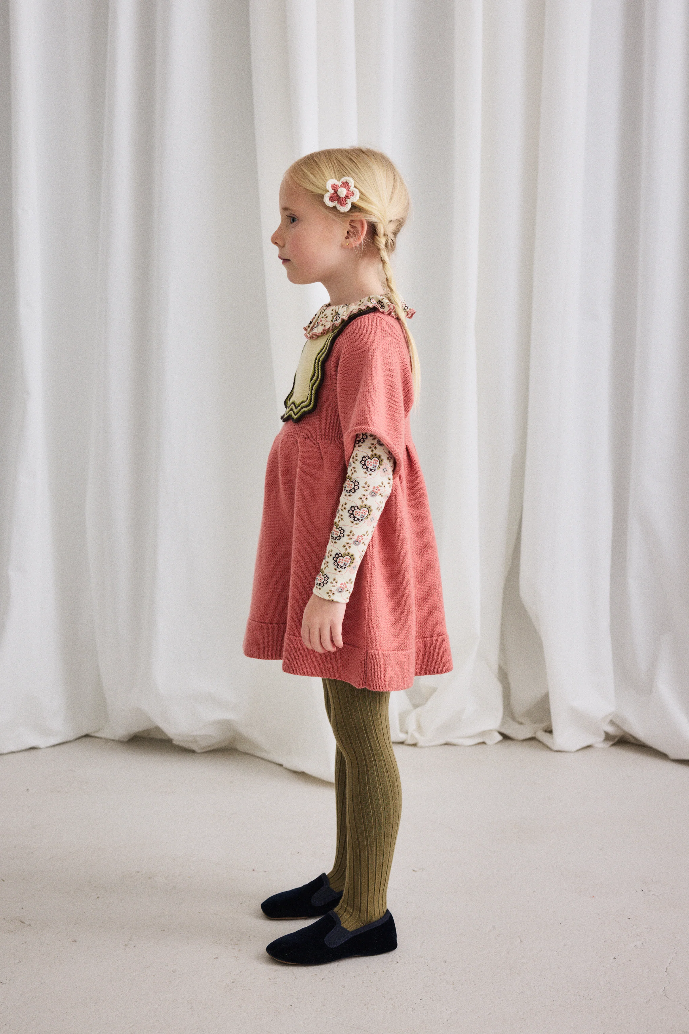 Chevron Bib Dress - Image 3