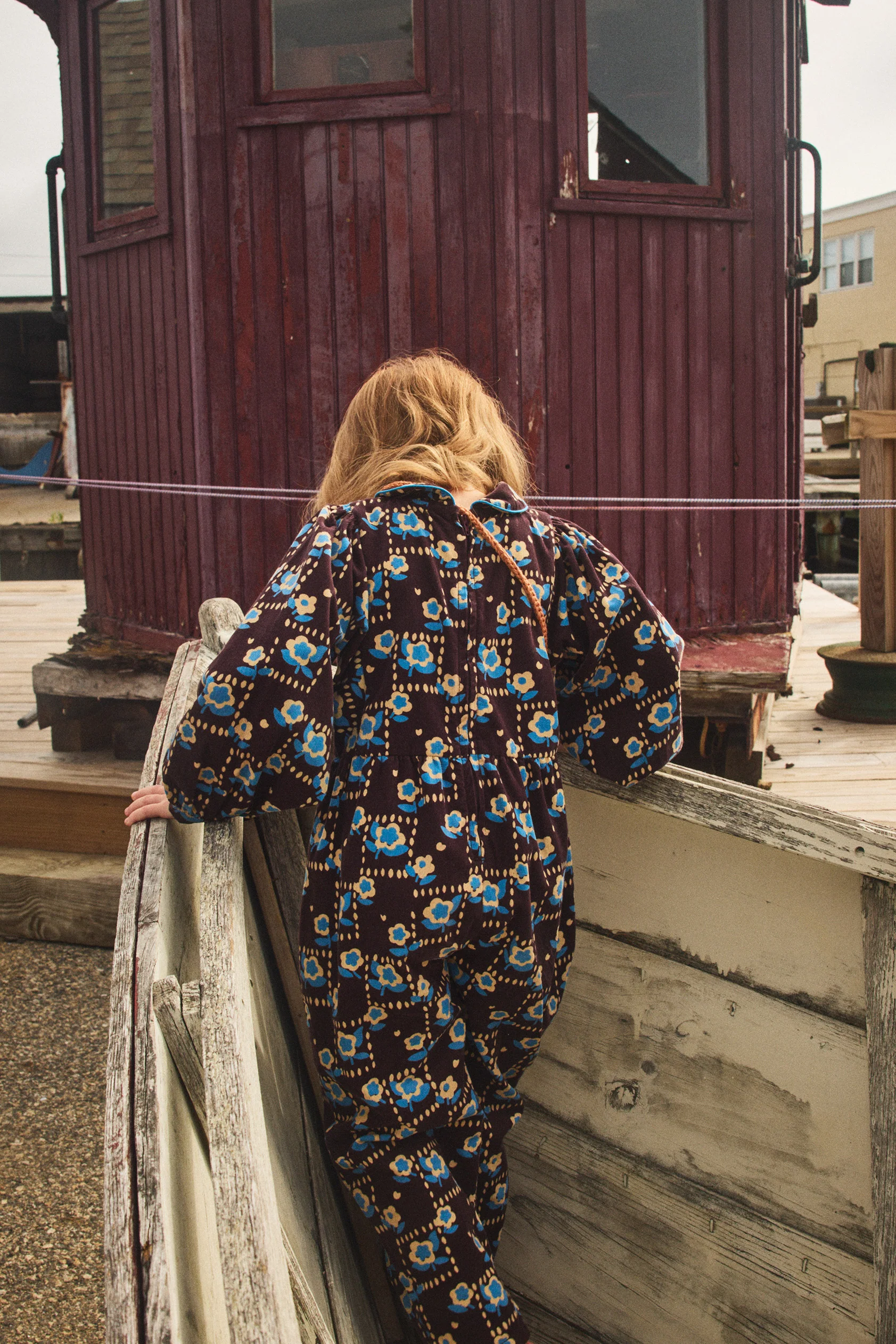Corduroy Long Sleeve Zora Jumpsuit - Image 4