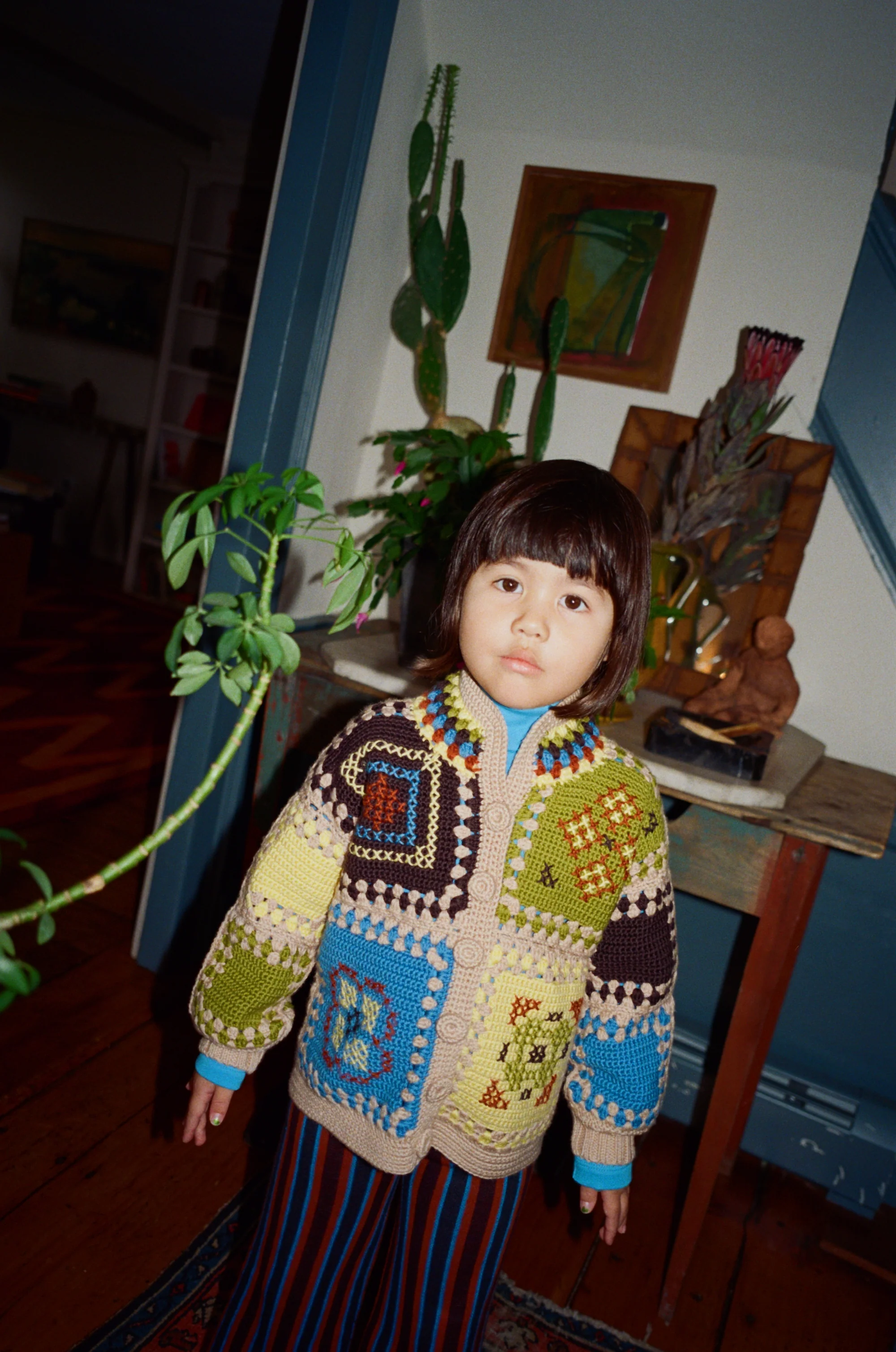 Cross Stitch Crochet Jacket - Image 6