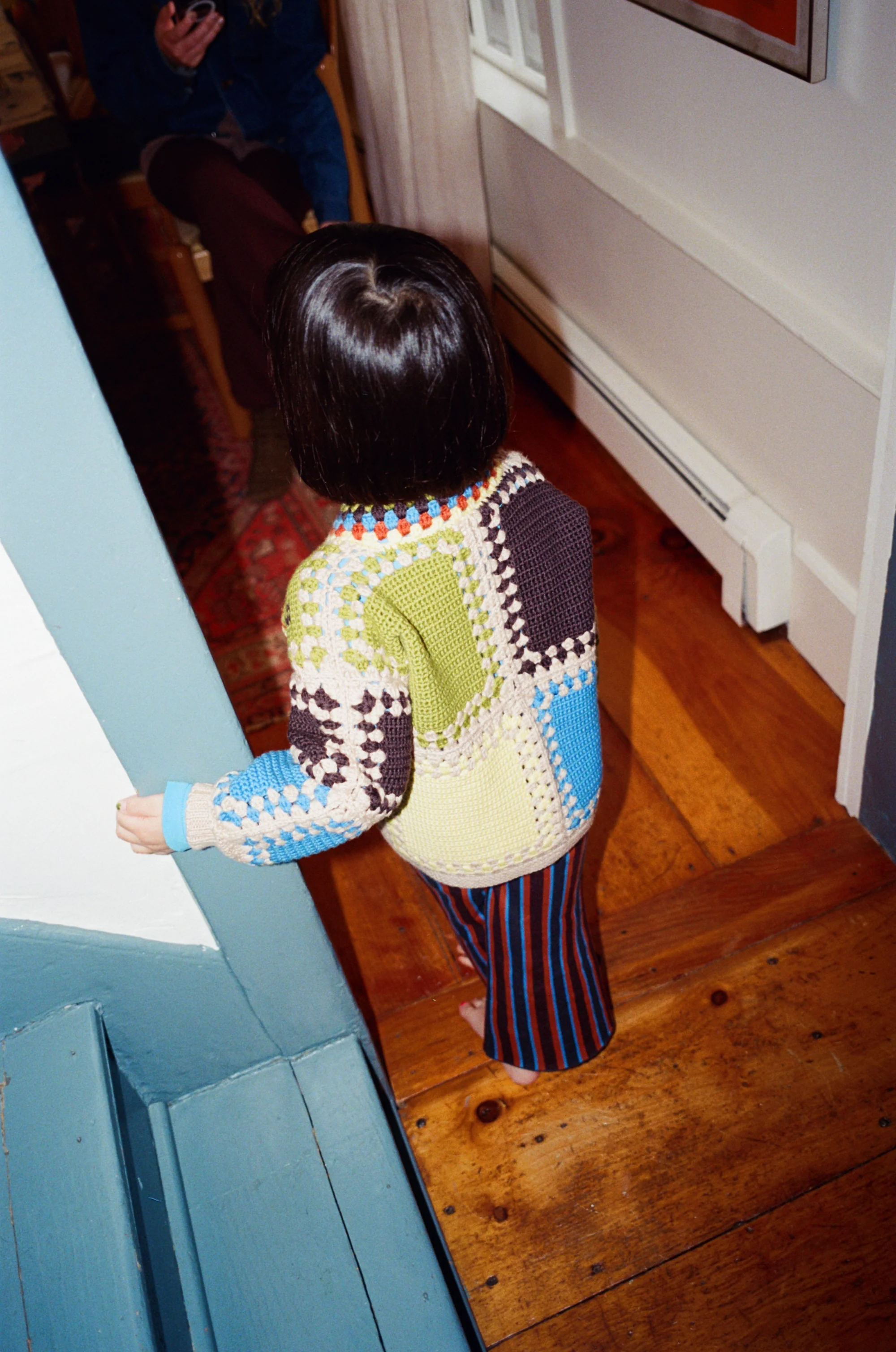 Cross Stitch Crochet Jacket - Image 8