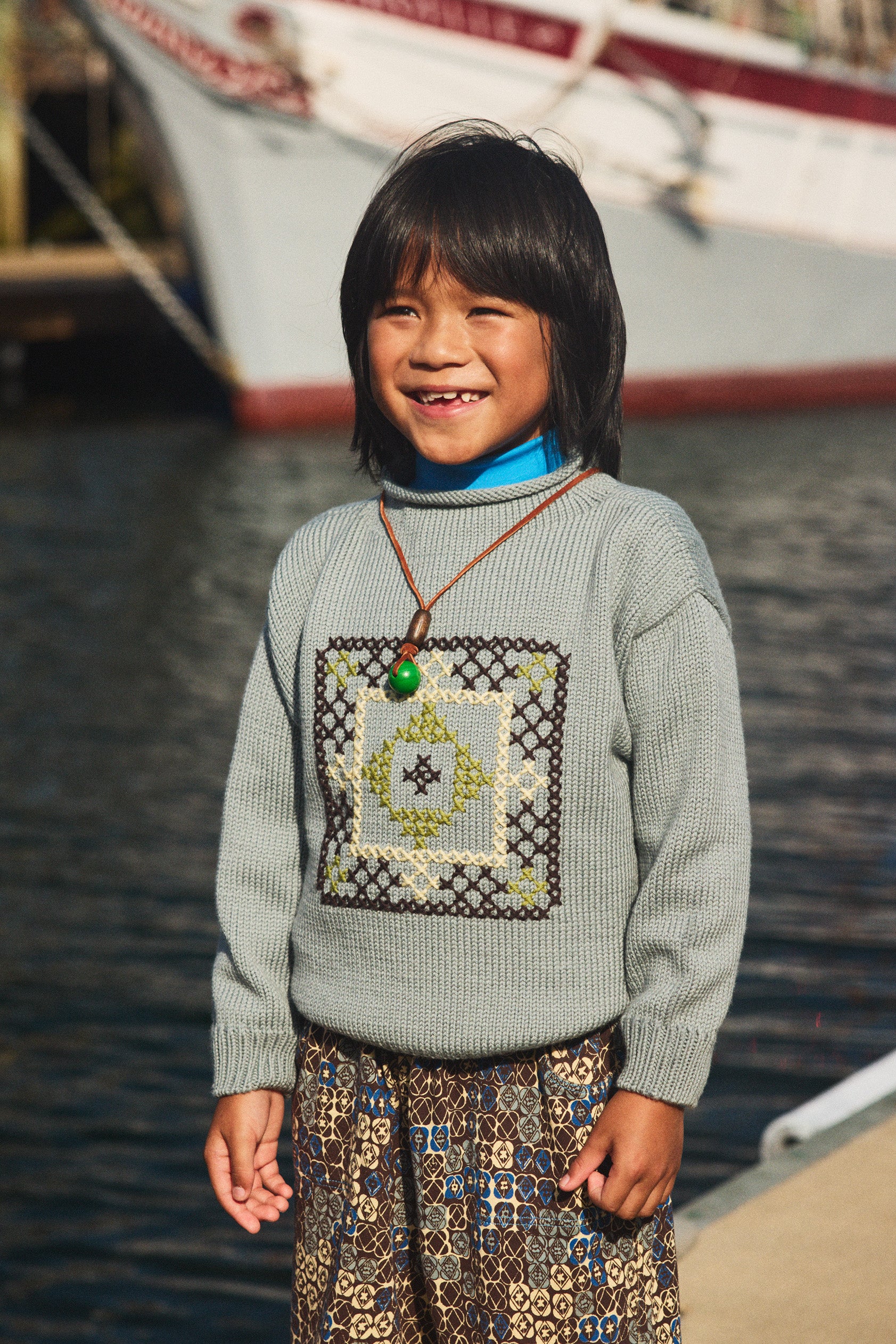Cross Stitch Simple Sweater - Image 3