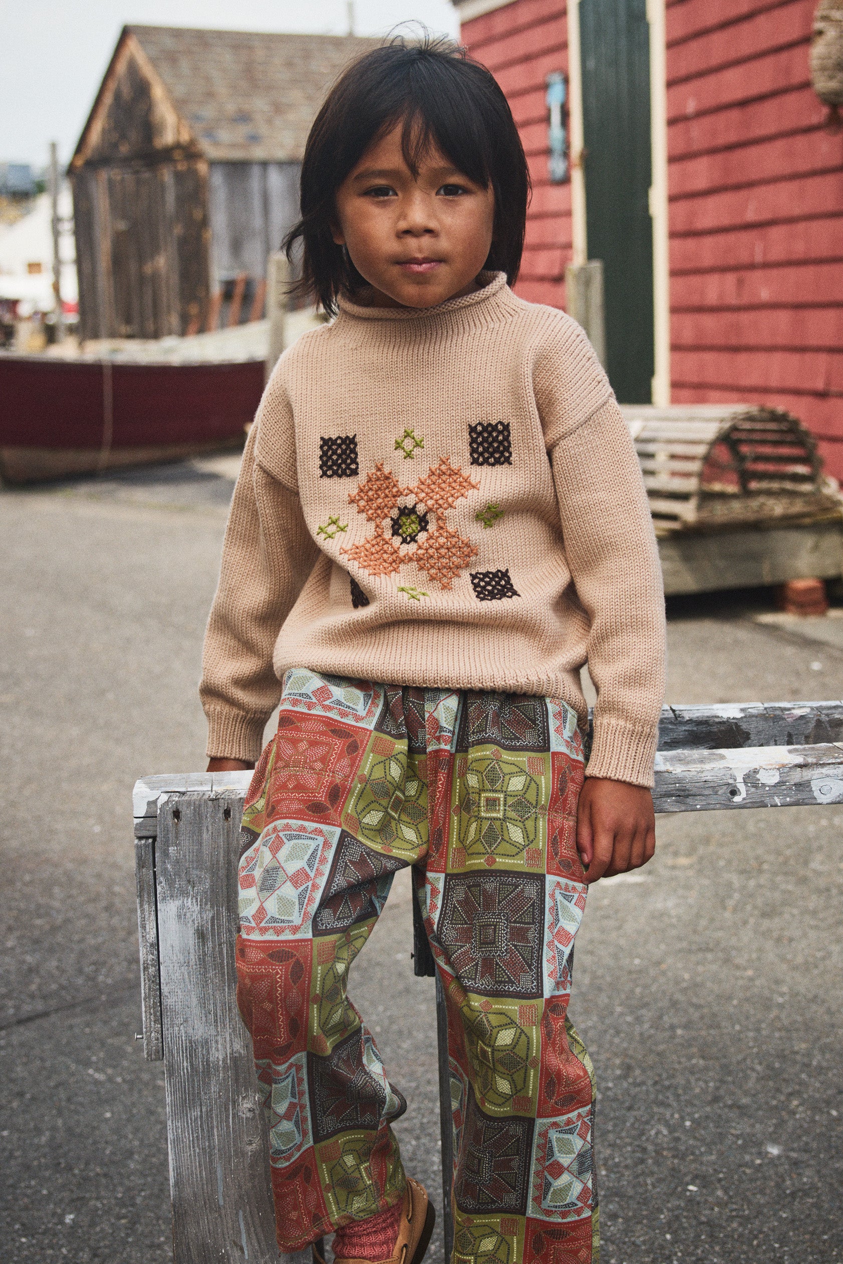 Cross Stitch Simple Sweater - Image 3
