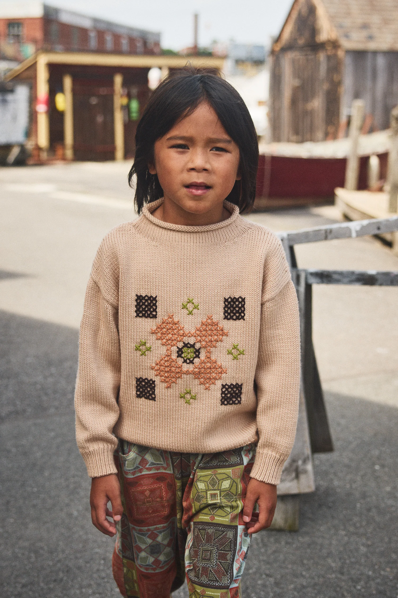 Cross Stitch Simple Sweater - Image 5