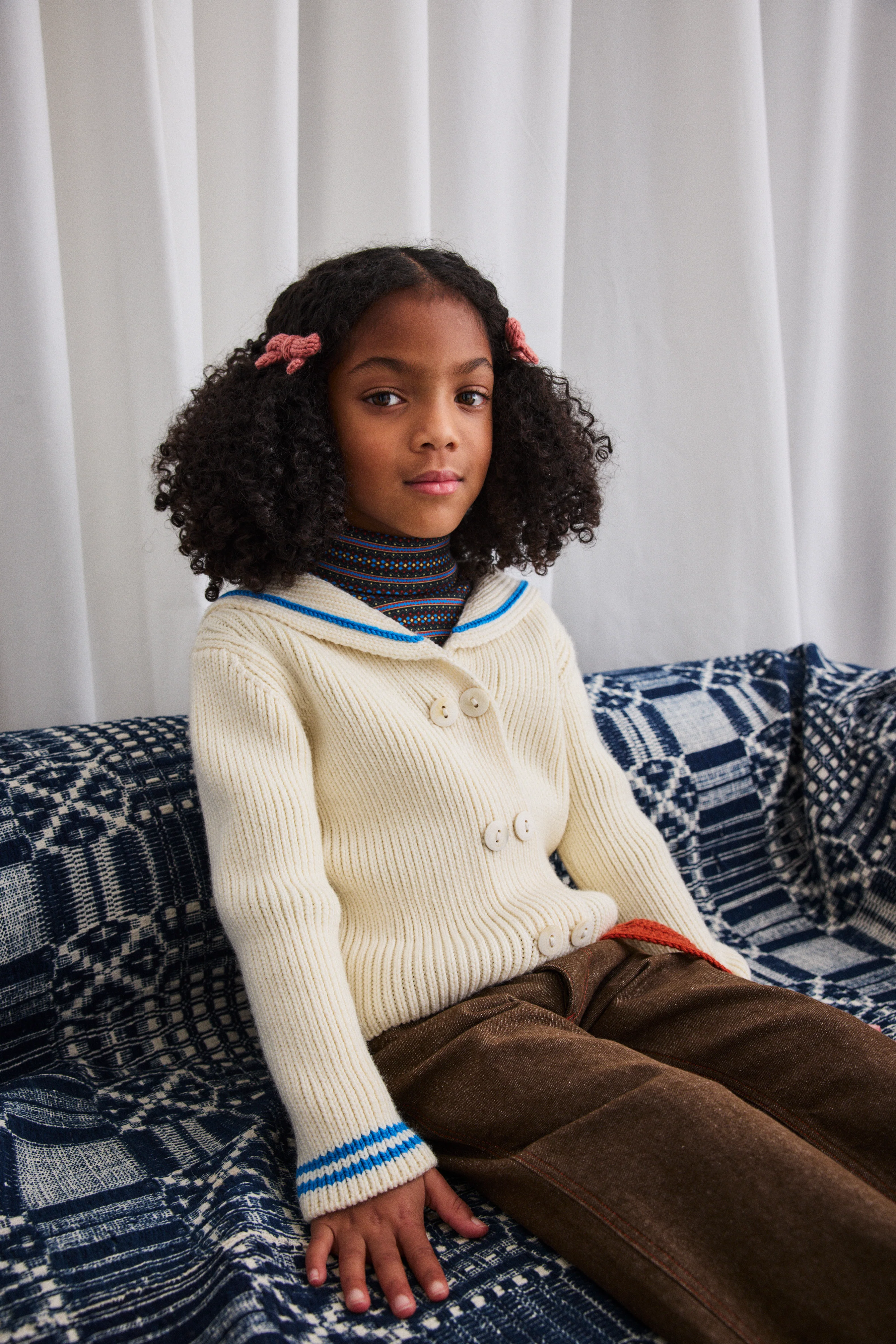 Sailor Rib Cardigan - Image 3