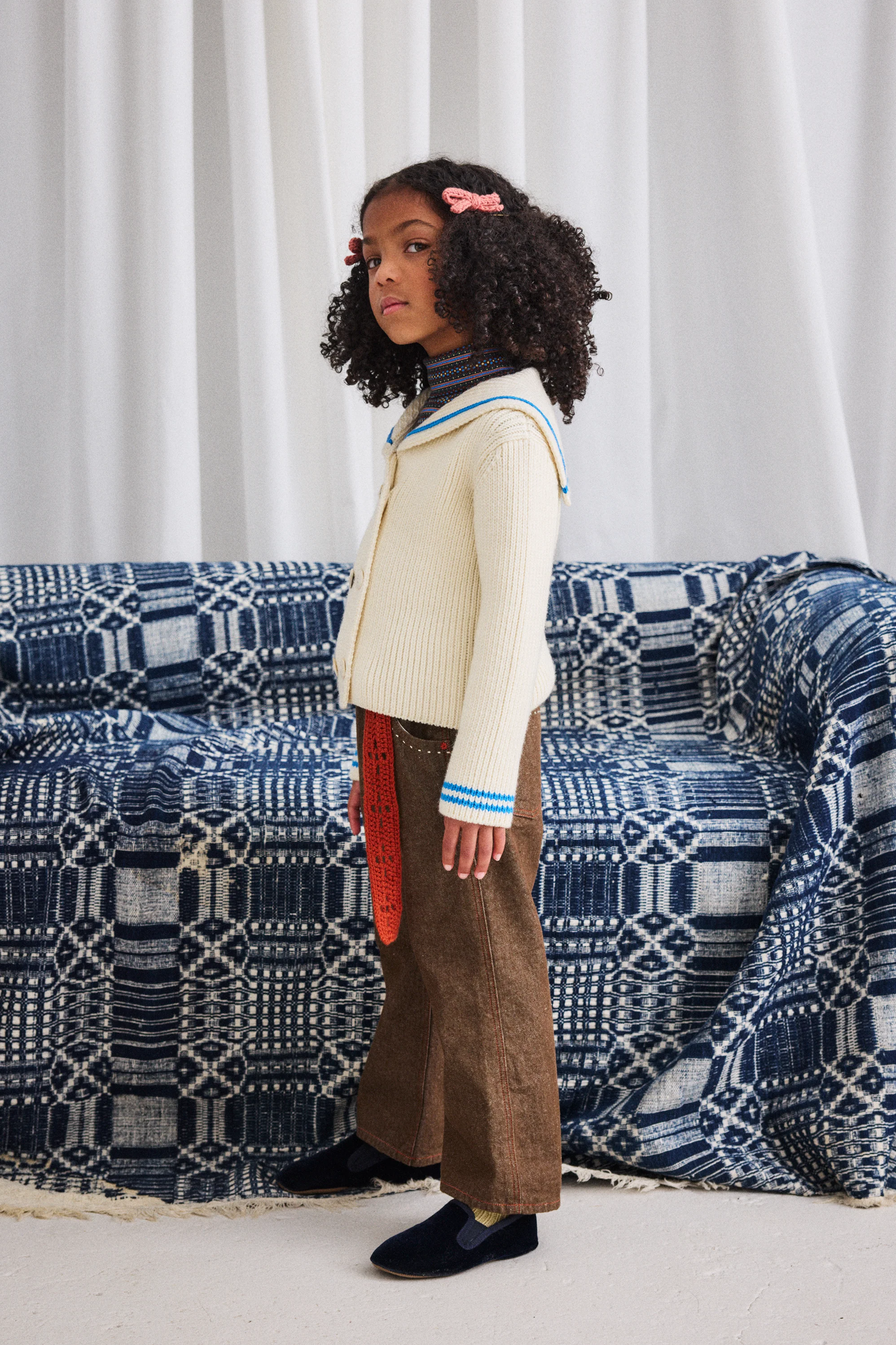 Sailor Rib Cardigan - Image 4