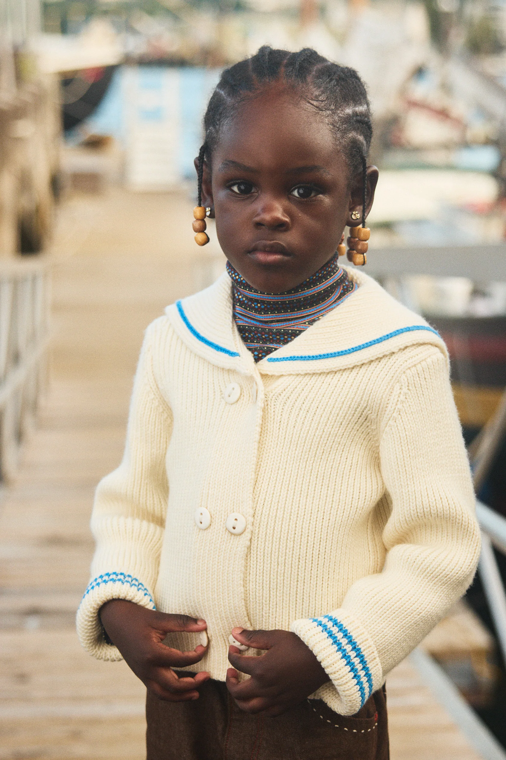 Sailor Rib Cardigan - Image 7