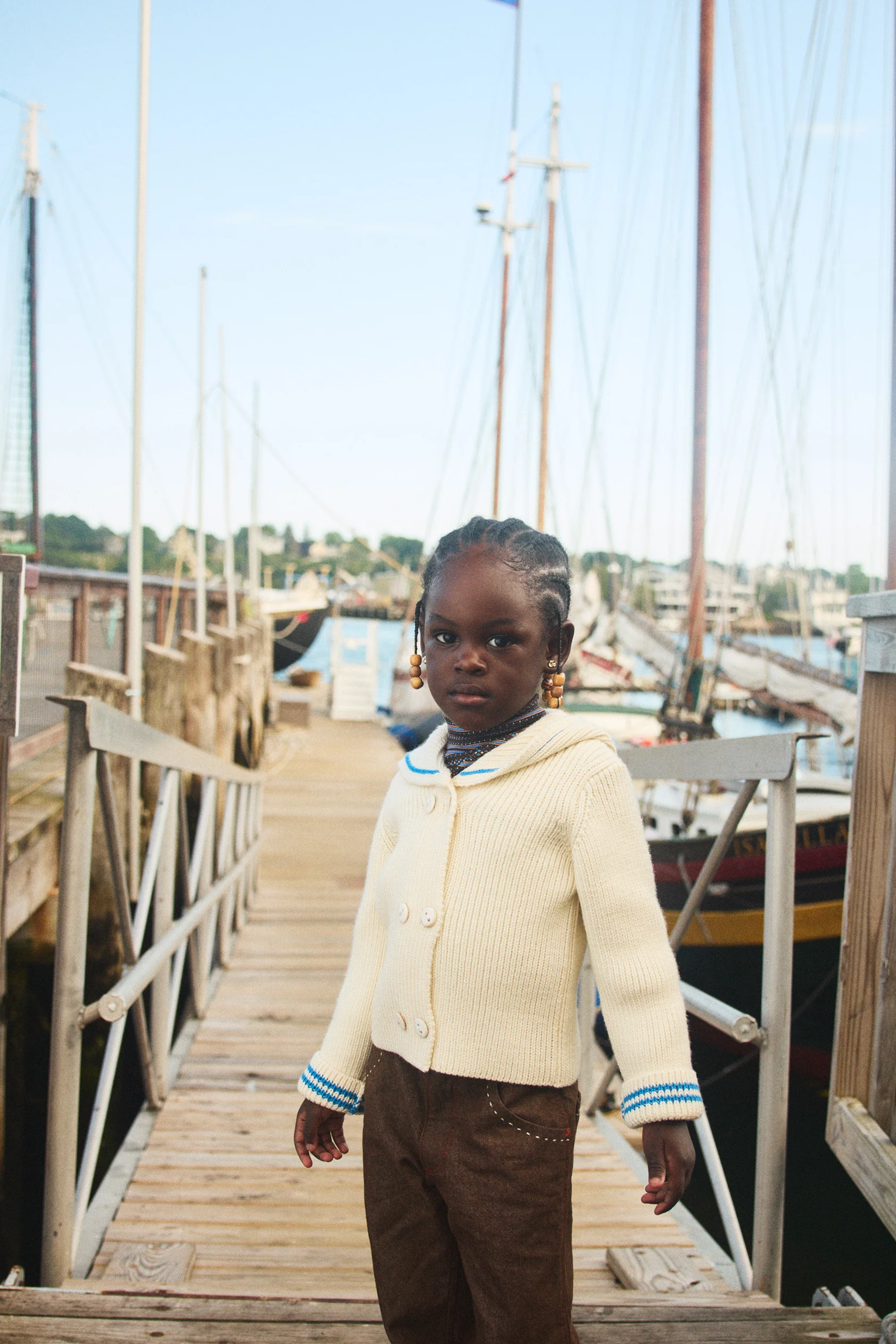 Sailor Rib Cardigan - Image 8