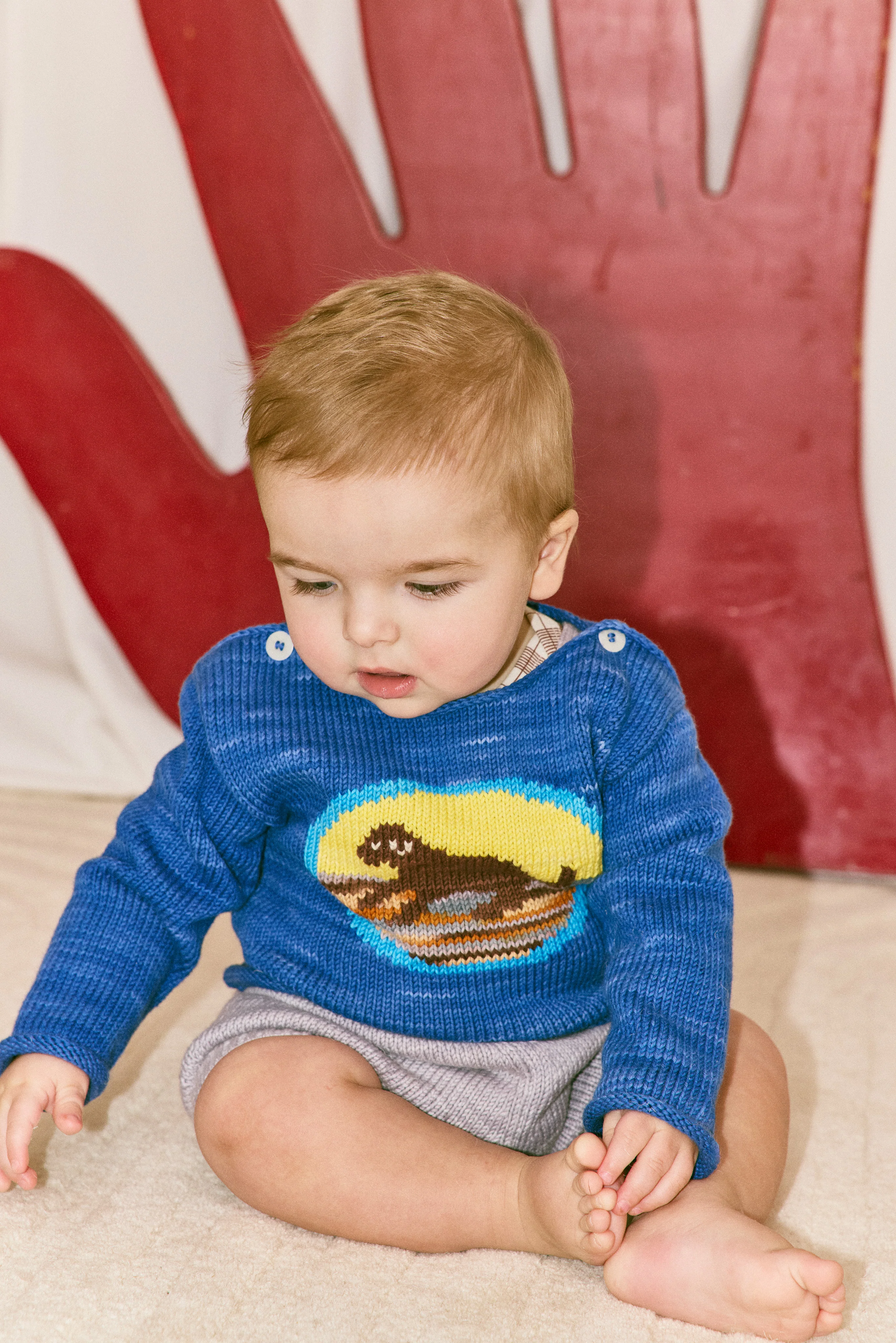 Baby Dog Boatneck Sweater - Image 3