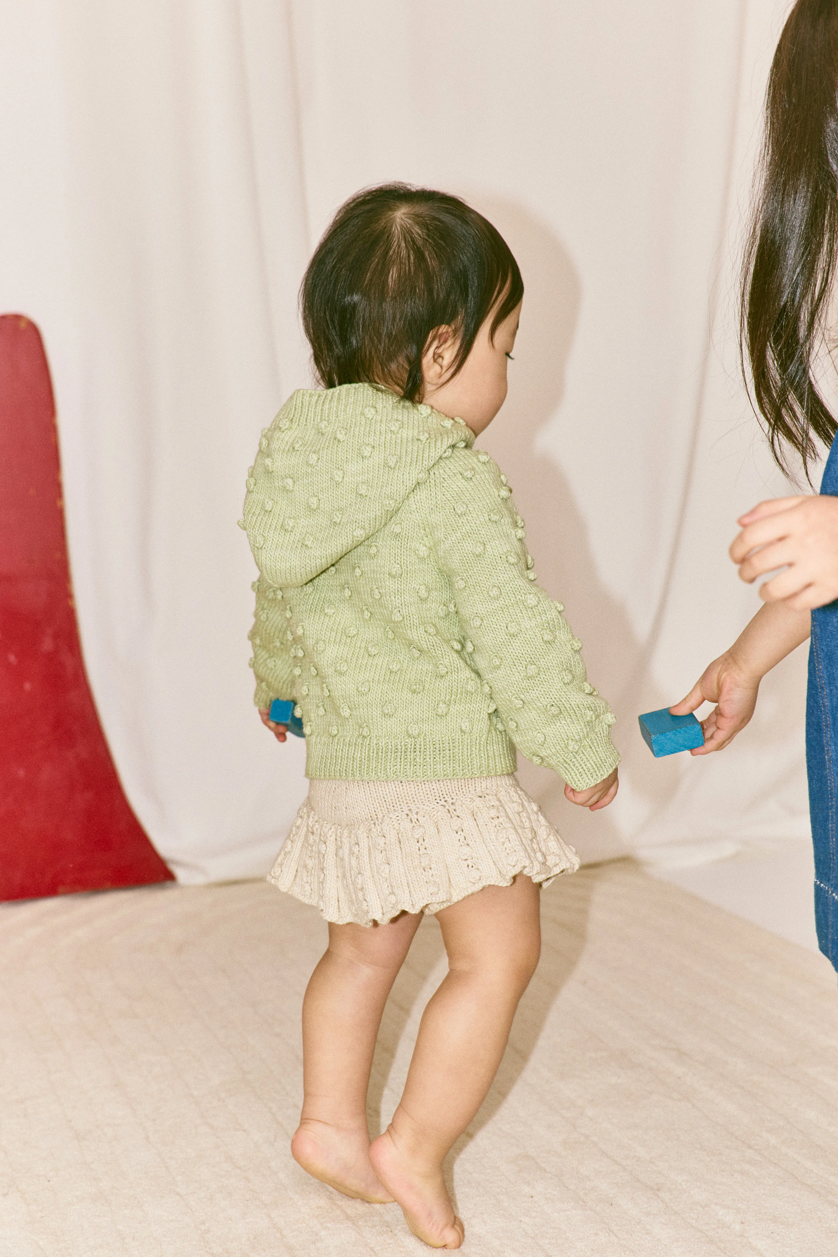 Baby Eyelet Popcorn Skating Skirt - Image 4