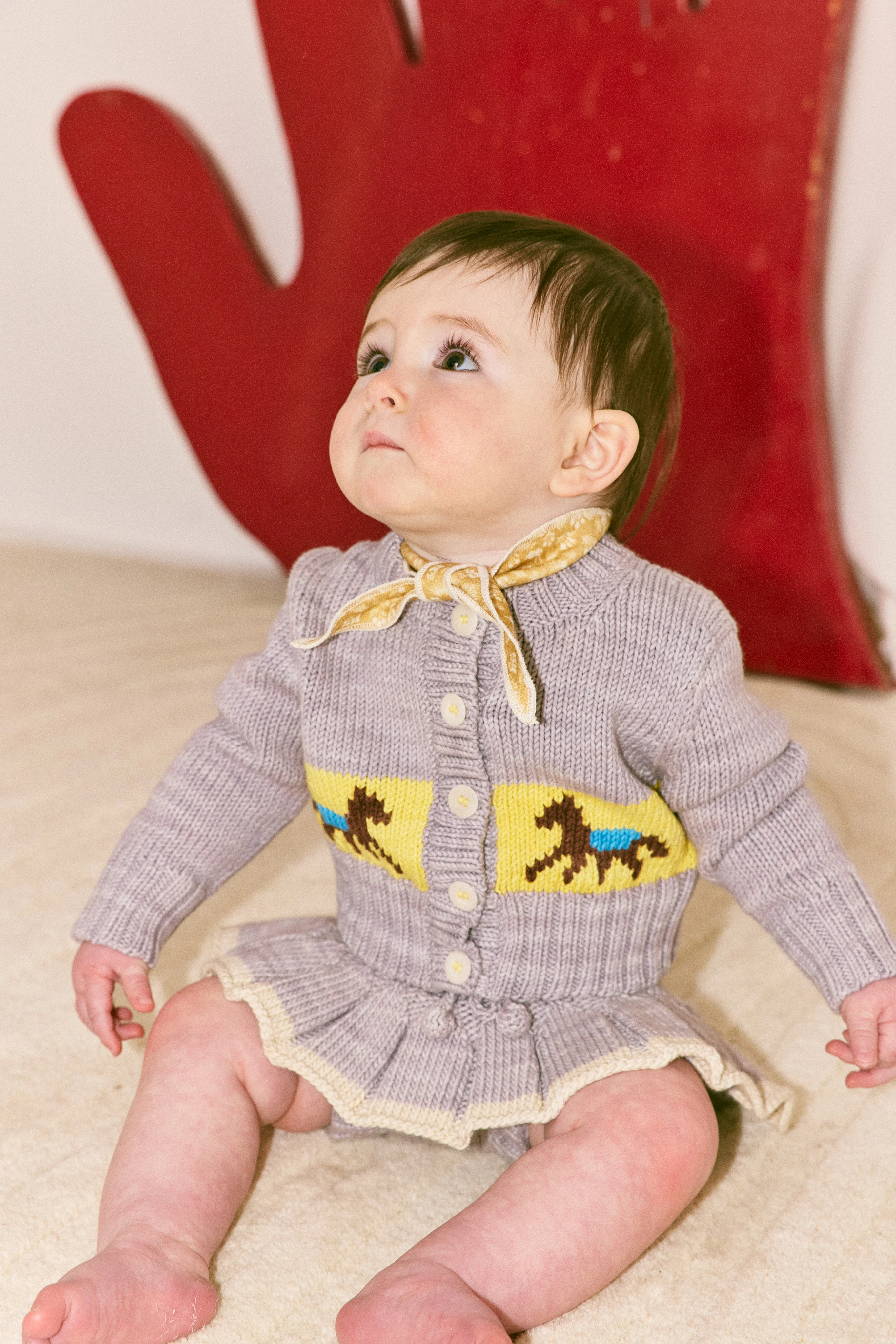 Baby Horse Trot Cardigan - Image 2