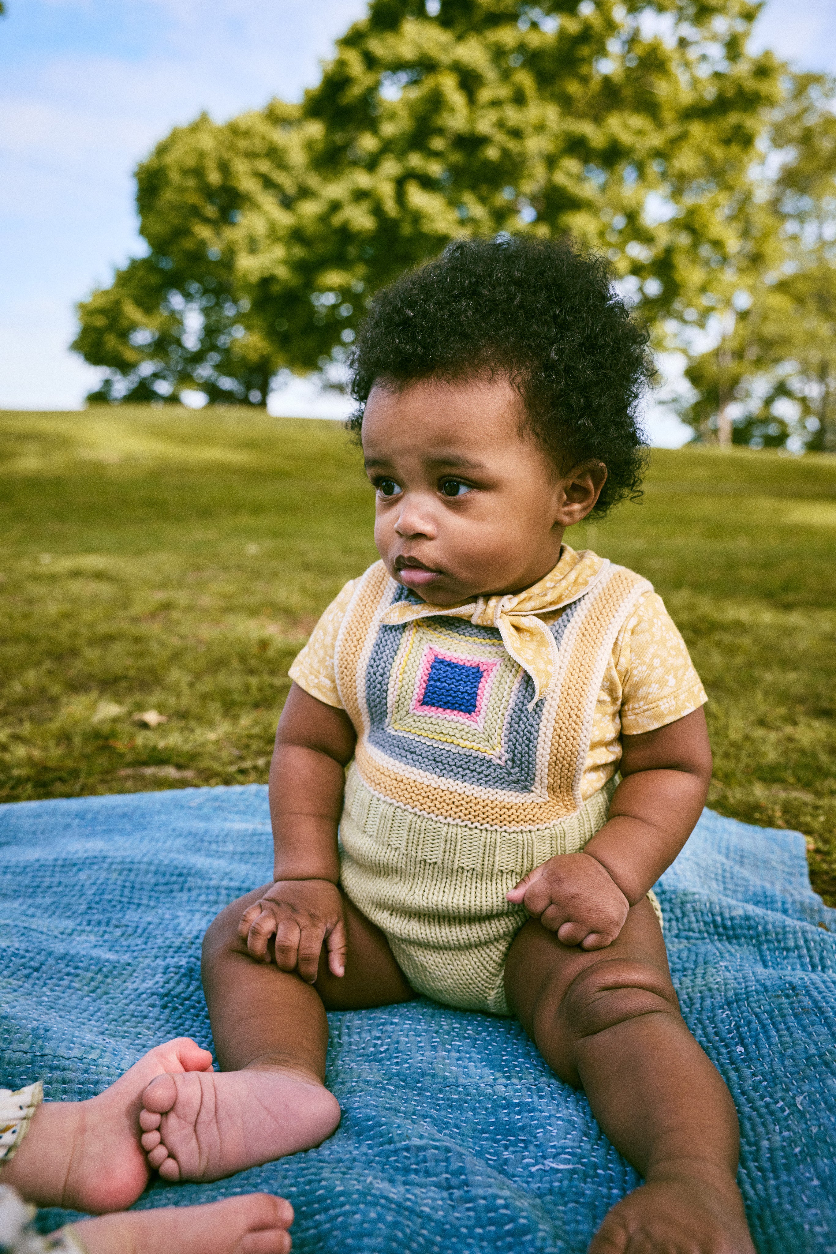 Baby Log Cabin Romper - Image 2