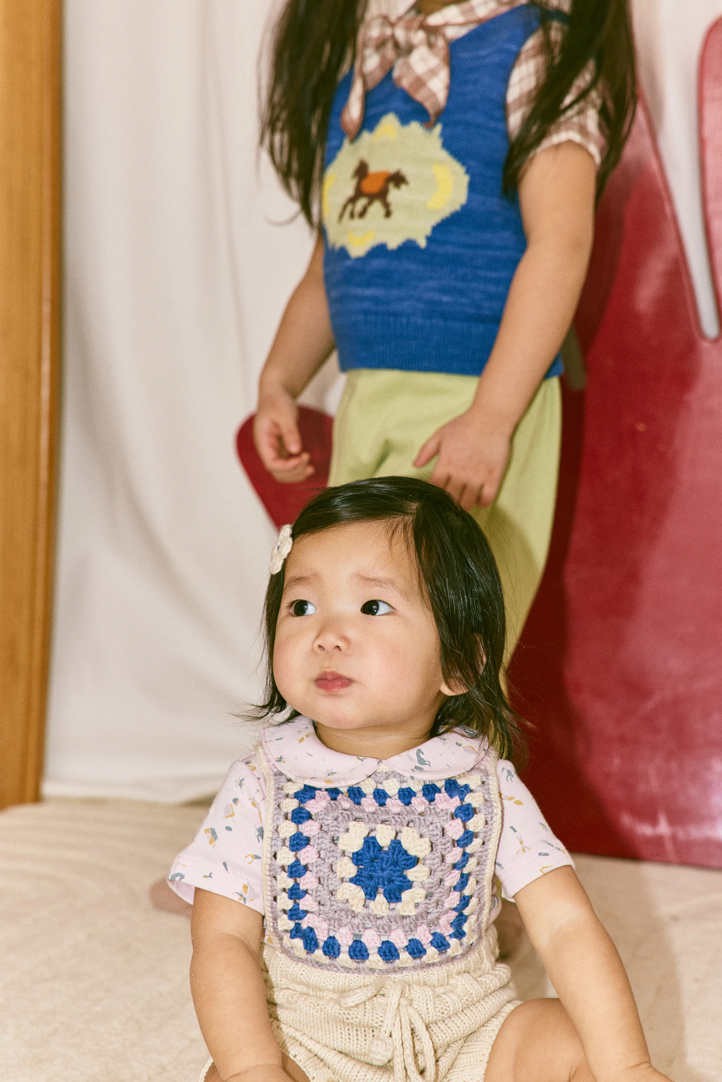 Baby Petit Collar Onesie - Image 2