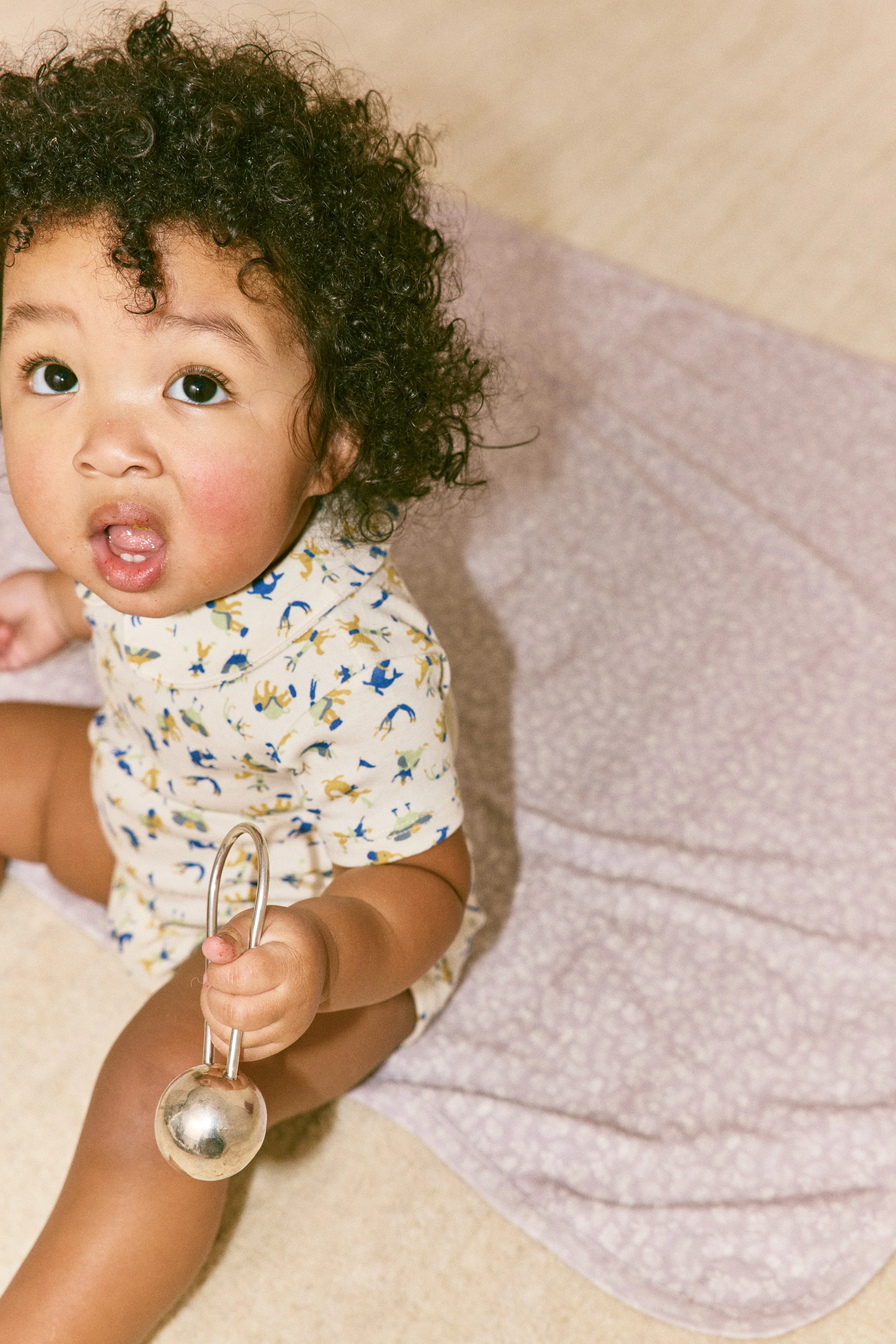 Baby Petit Collar Onesie - Image 2