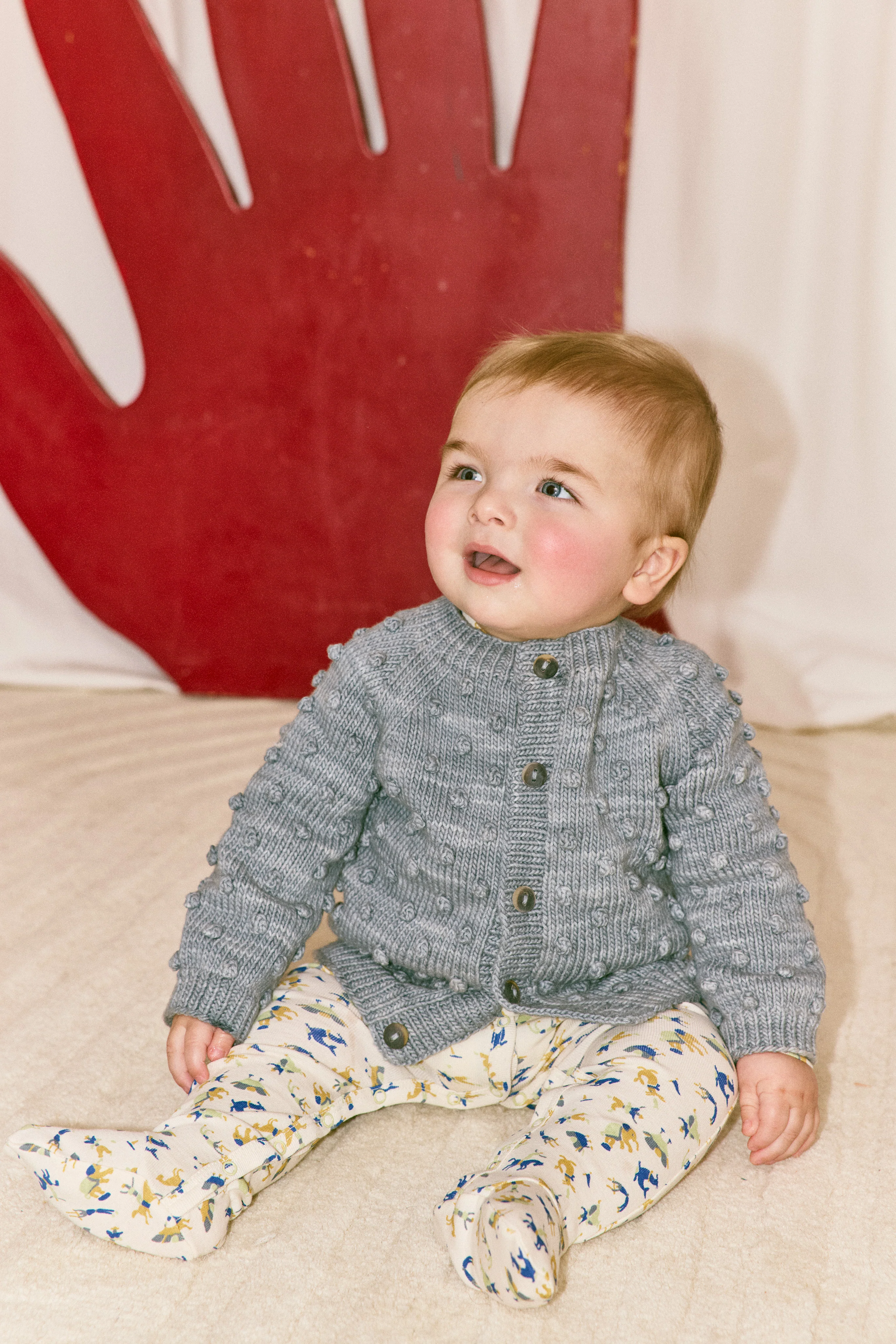 Baby Popcorn Cardigan - Image 2