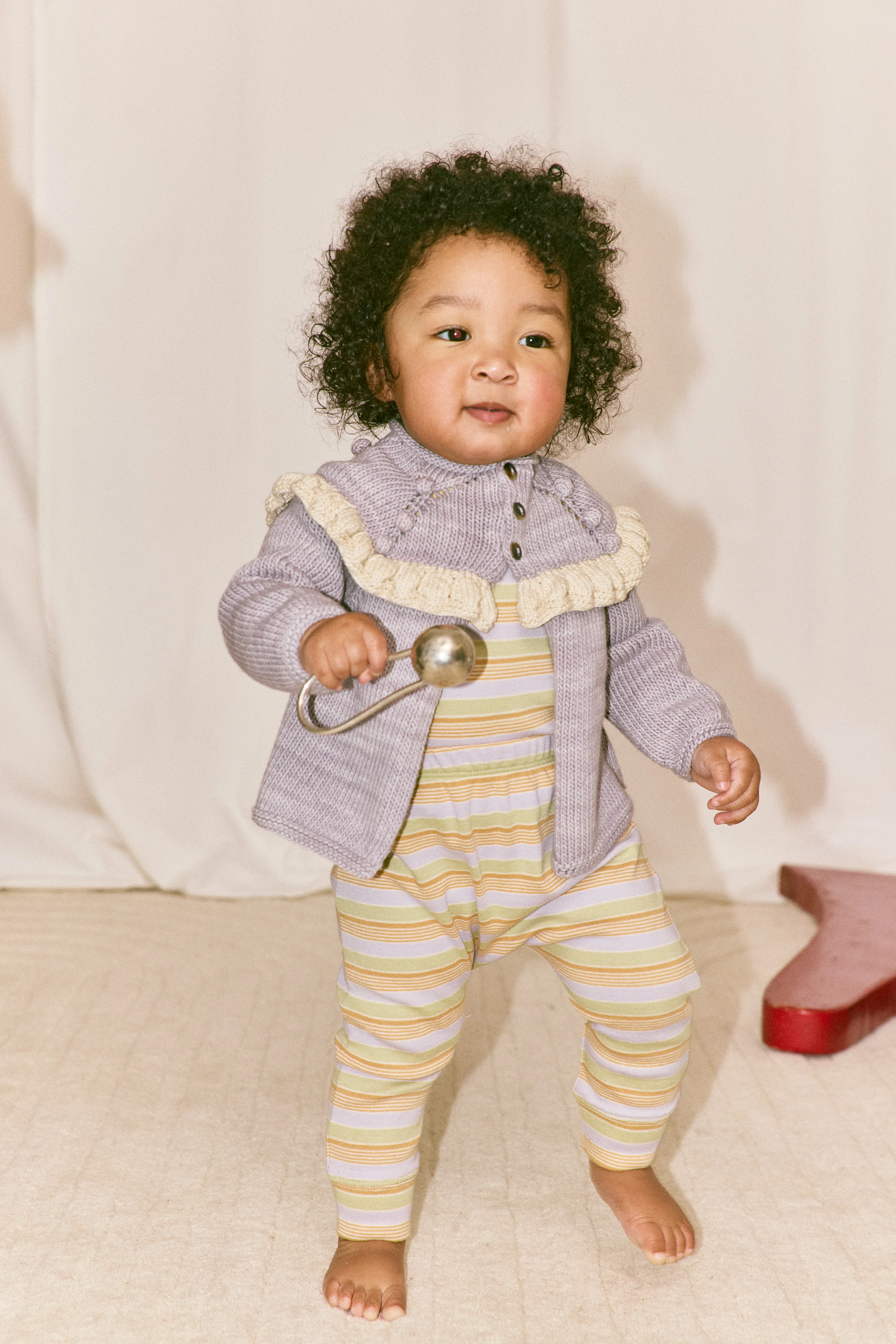 Baby Ruffle Cardigan - Image 5