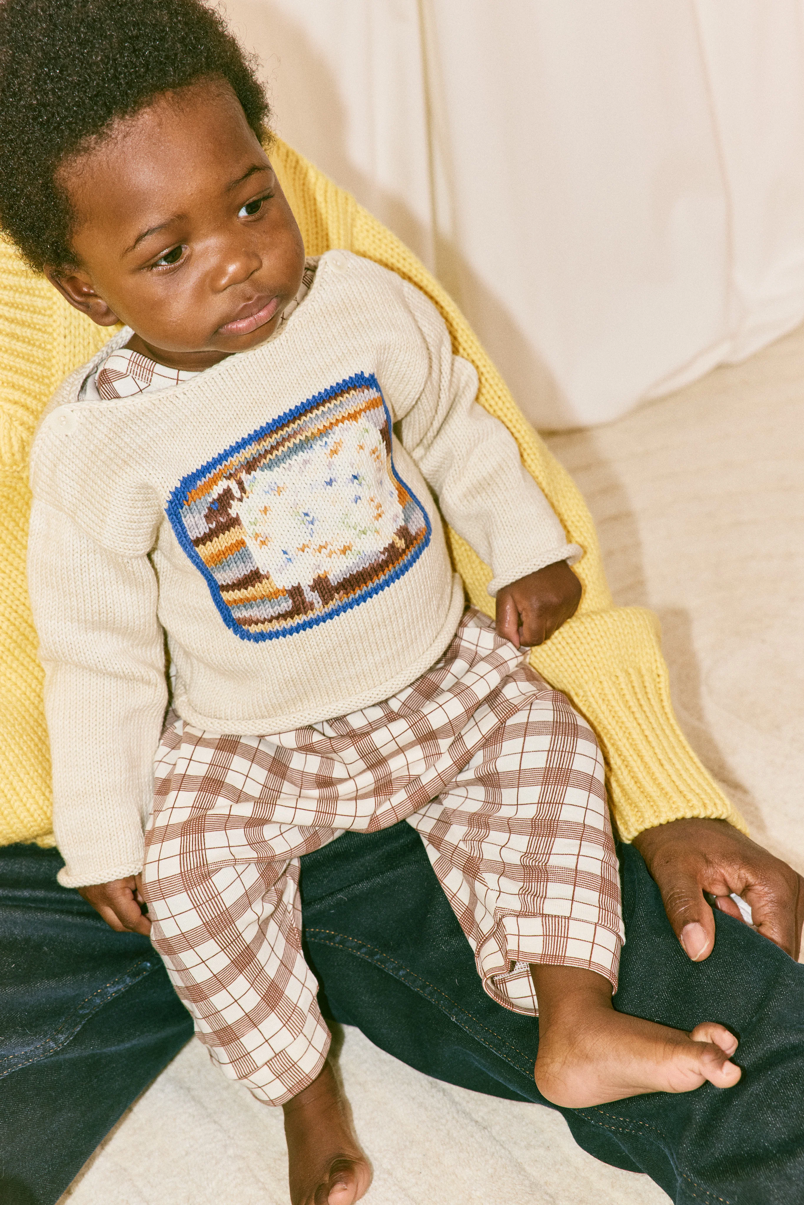 Baby Sheep Boatneck Sweater - Image 3