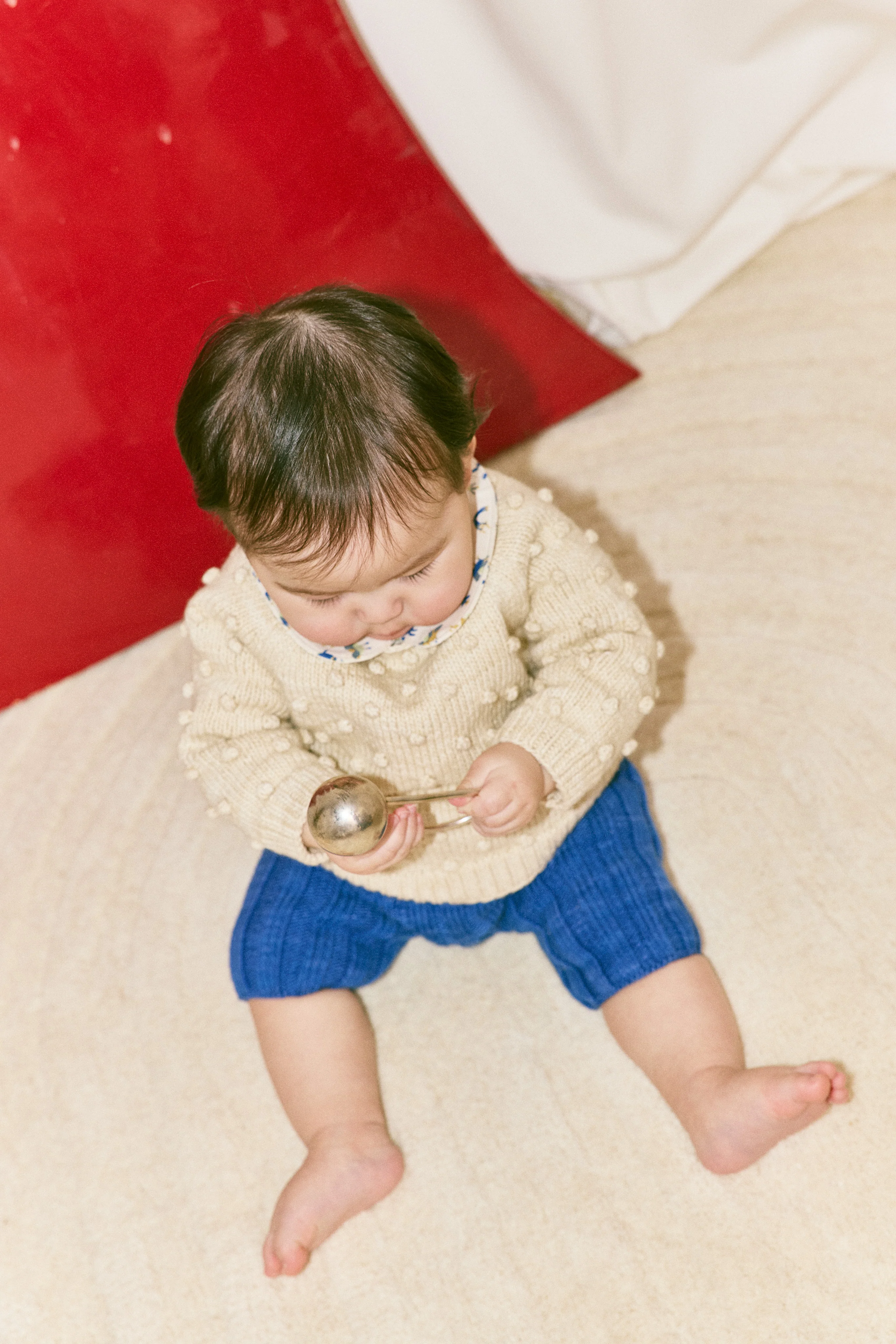 Baby Summer Popcorn Sweater - Image 4