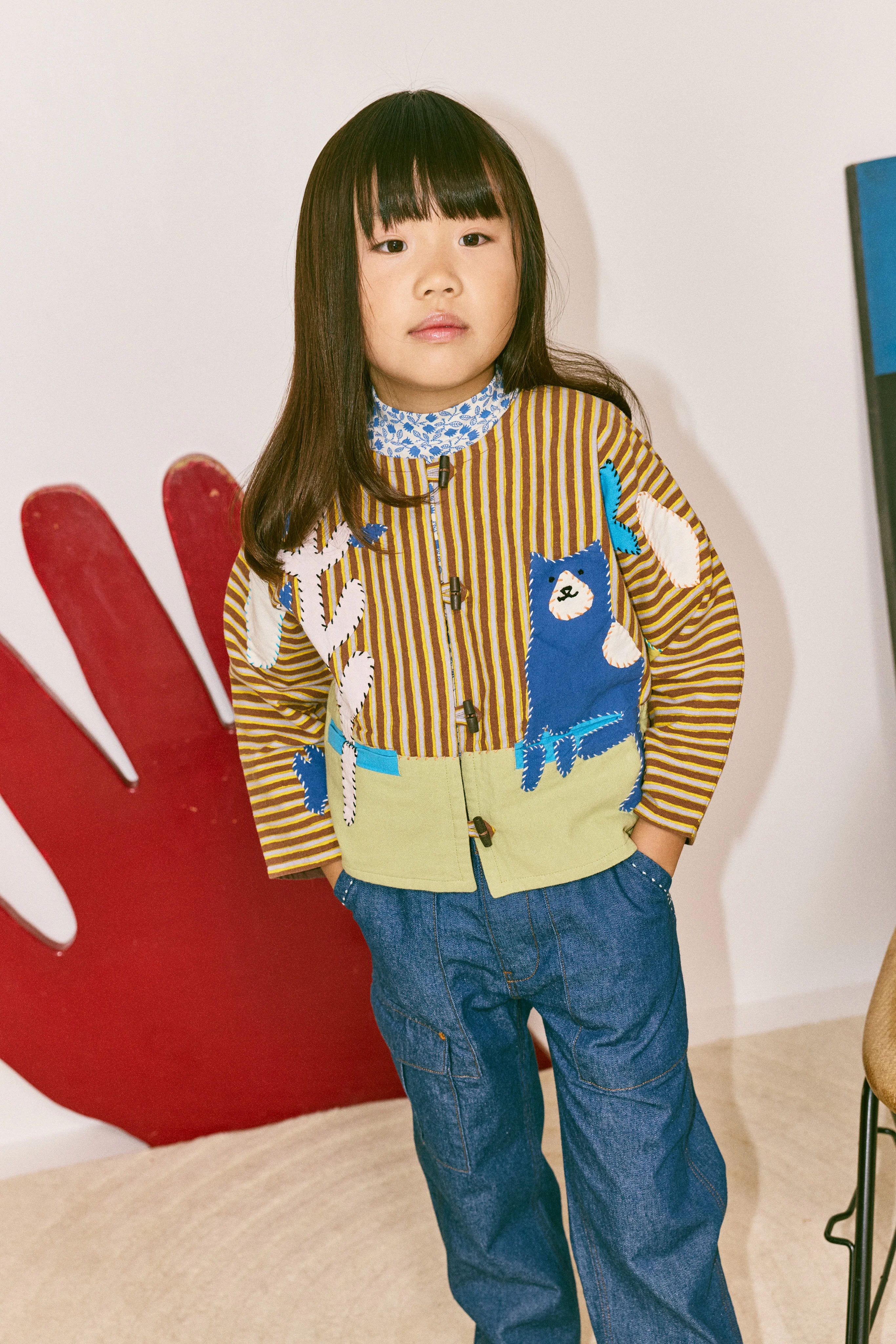 Catscape Appliqué Jacket - Image 4
