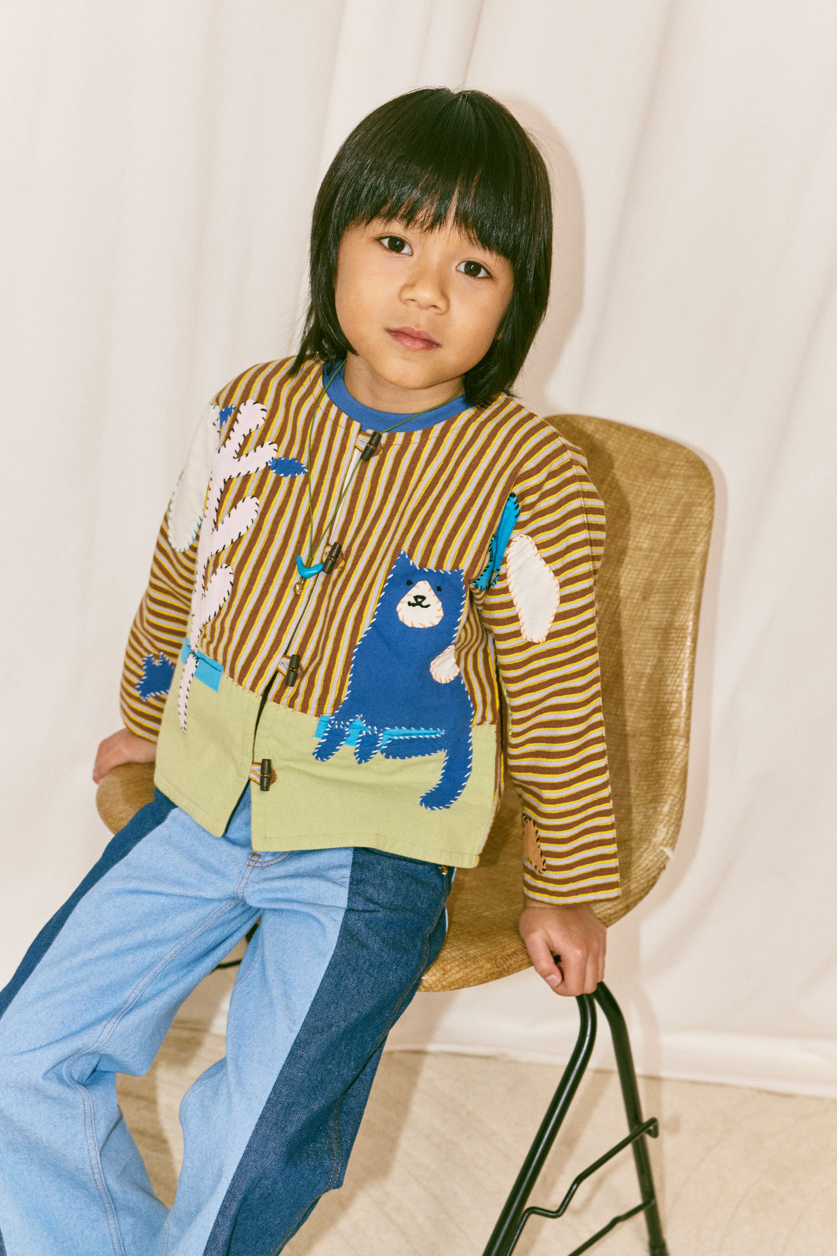 Catscape Appliqué Jacket - Image 7