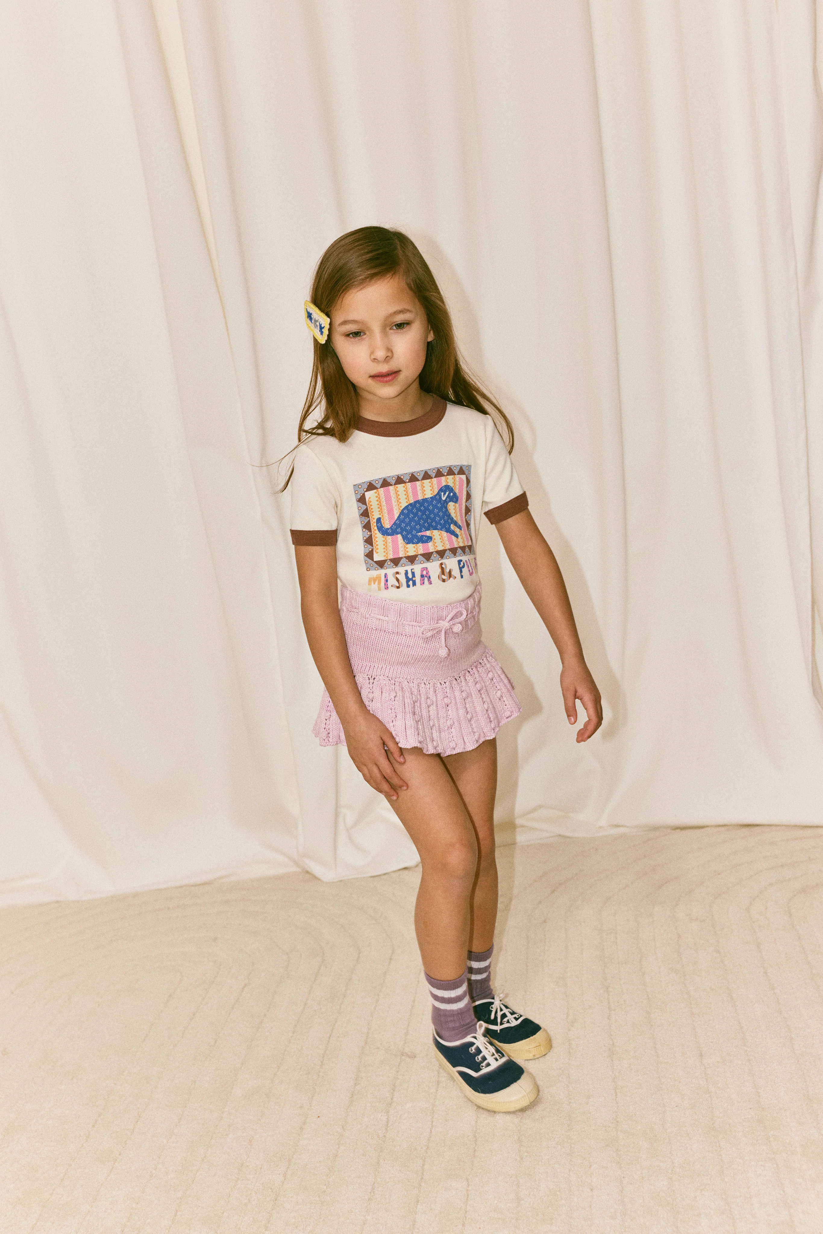 Eyelet Popcorn Skating Skirt - Image 3