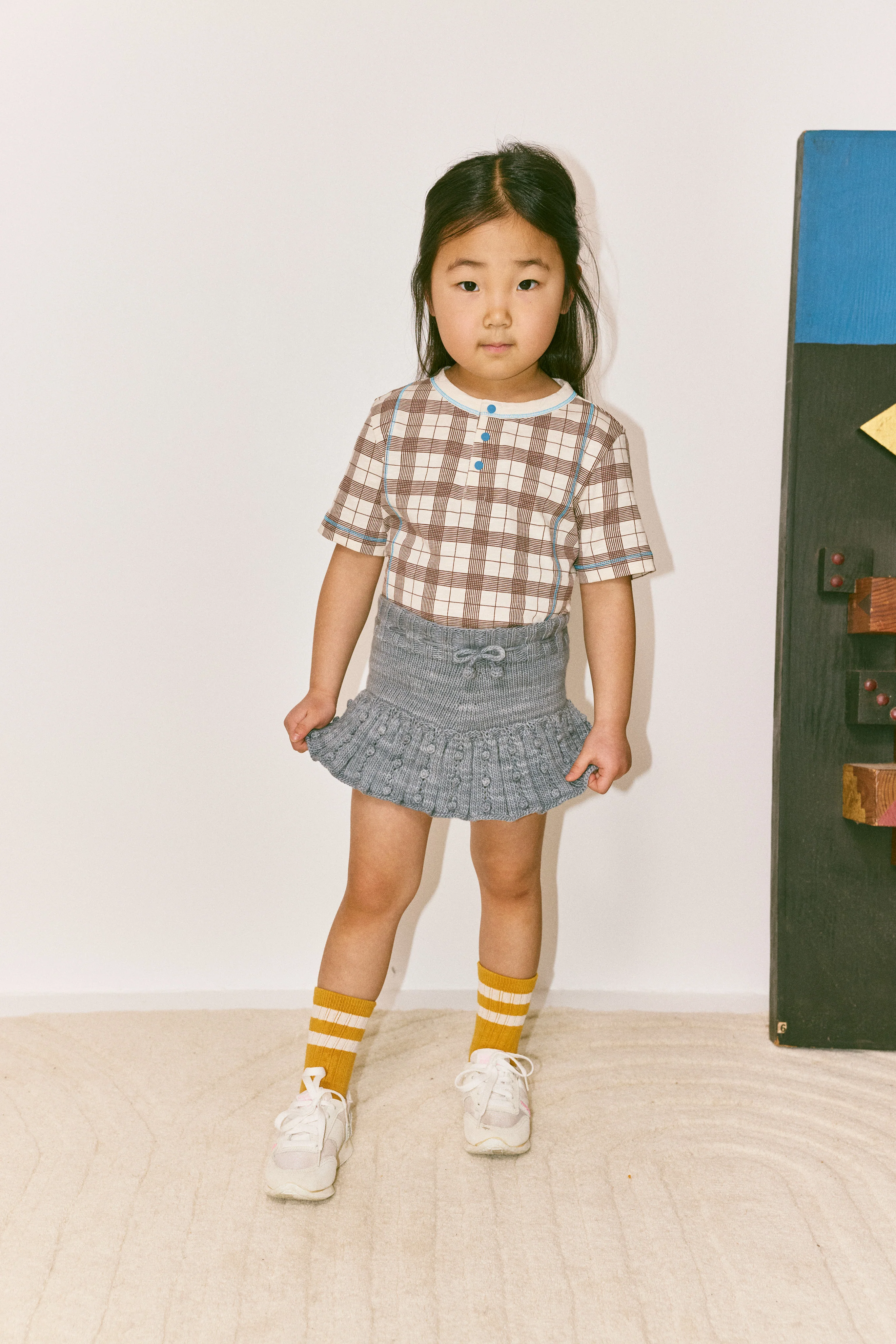 Eyelet Popcorn Skating Skirt - Image 2