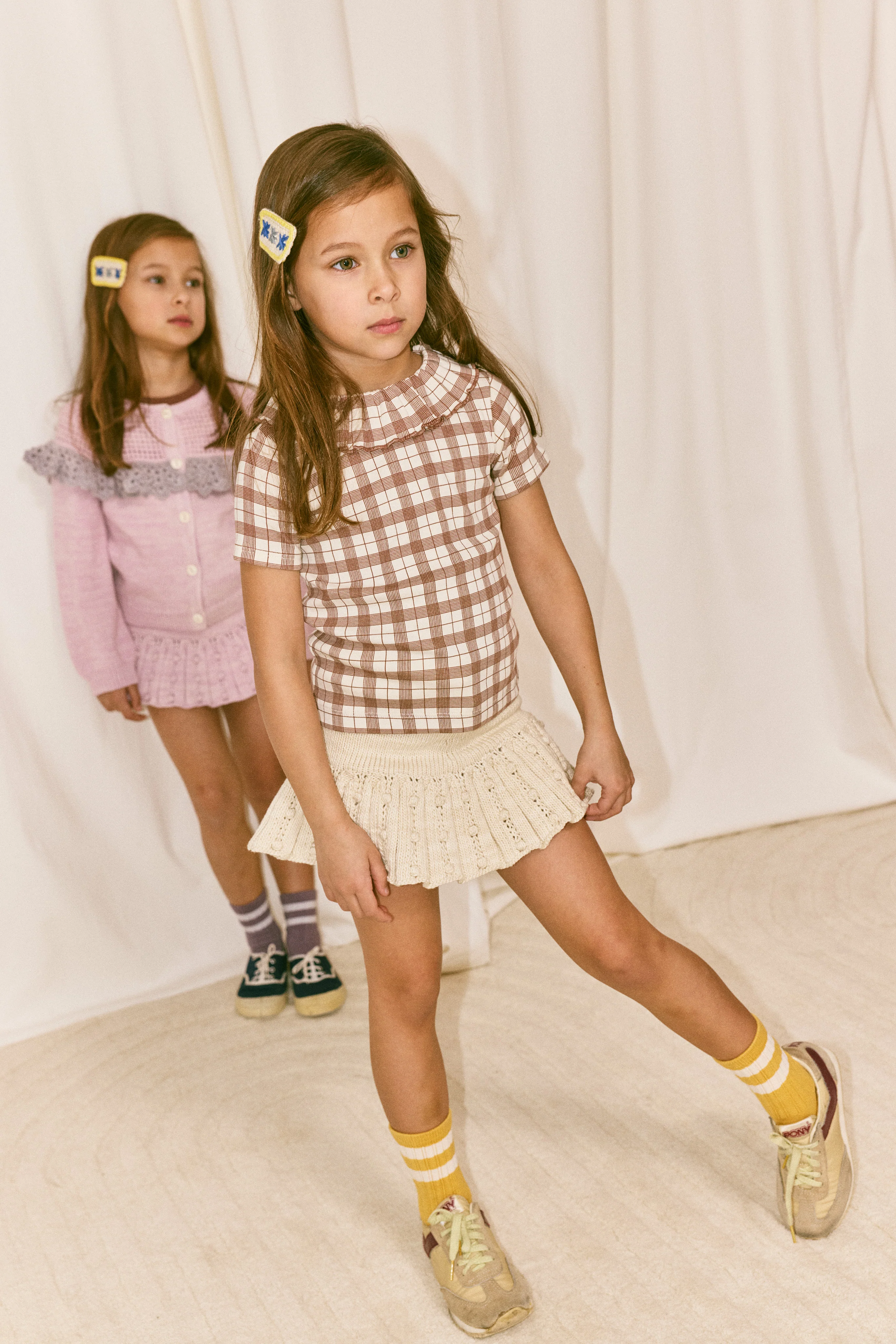 Eyelet Popcorn Skating Skirt - Image 2