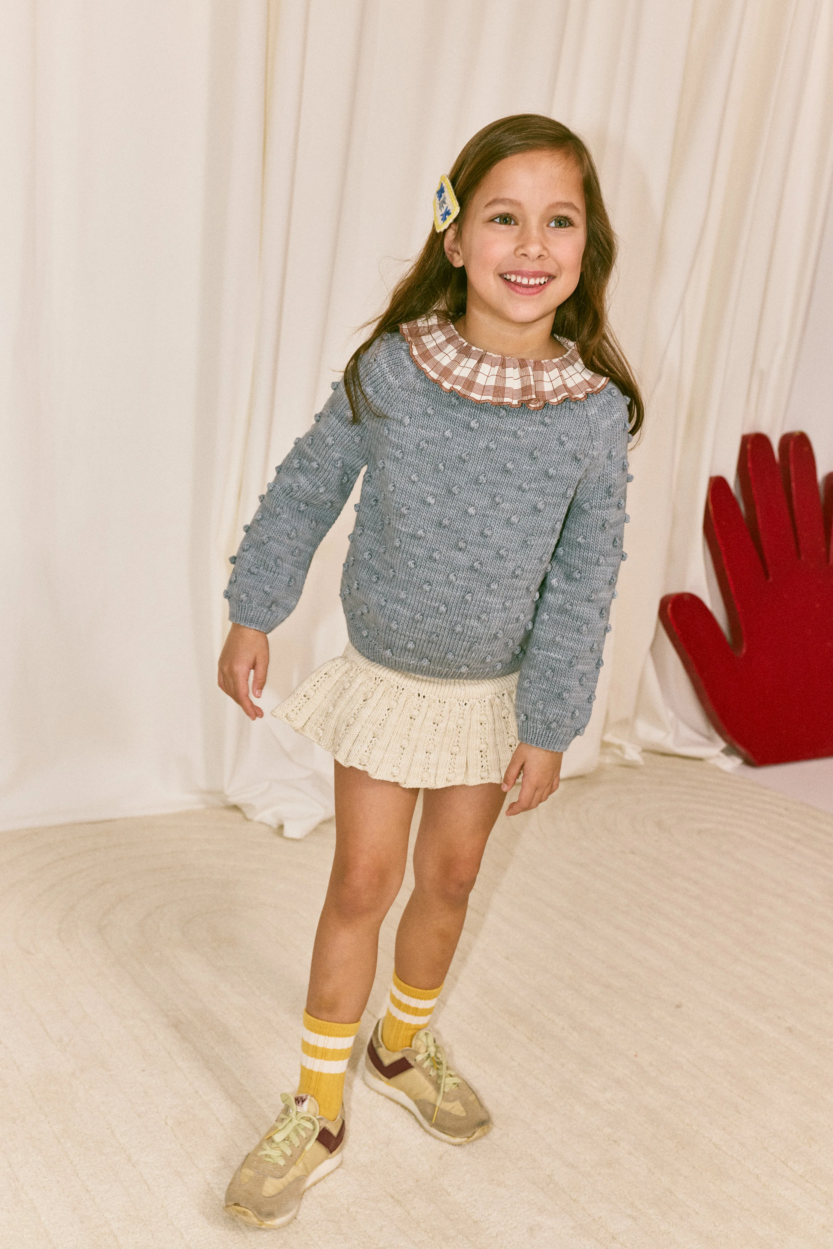 Eyelet Popcorn Skating Skirt - Image 4