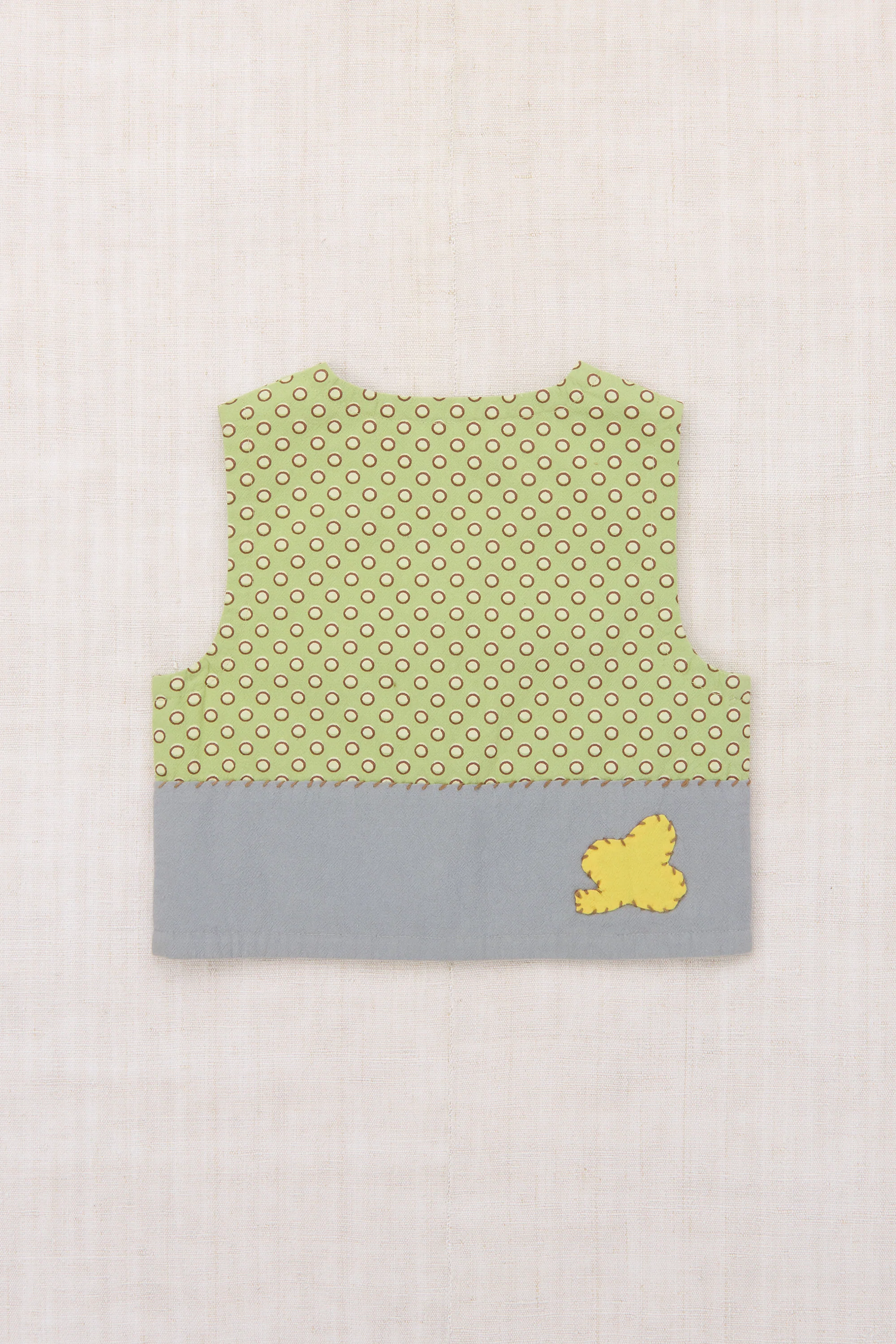 Flock Appliqué Vest - Image 6
