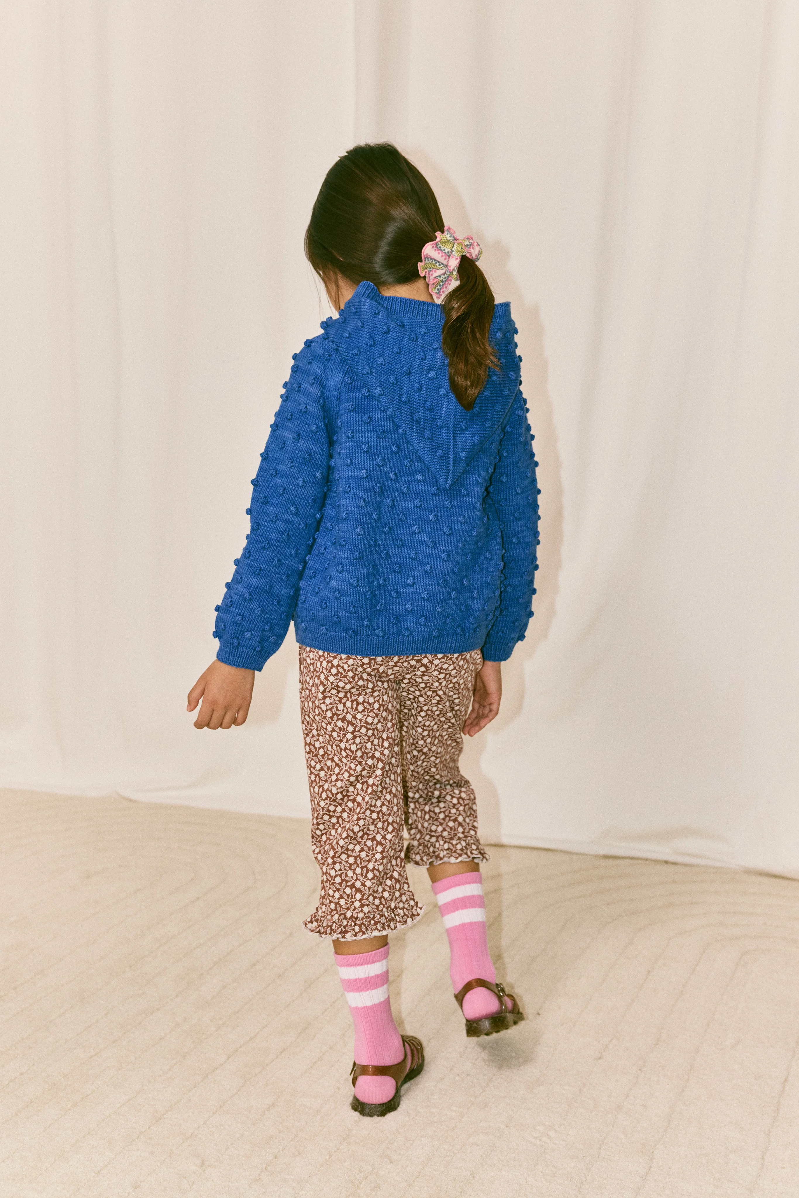 Hooded Popcorn Cardigan - Image 4