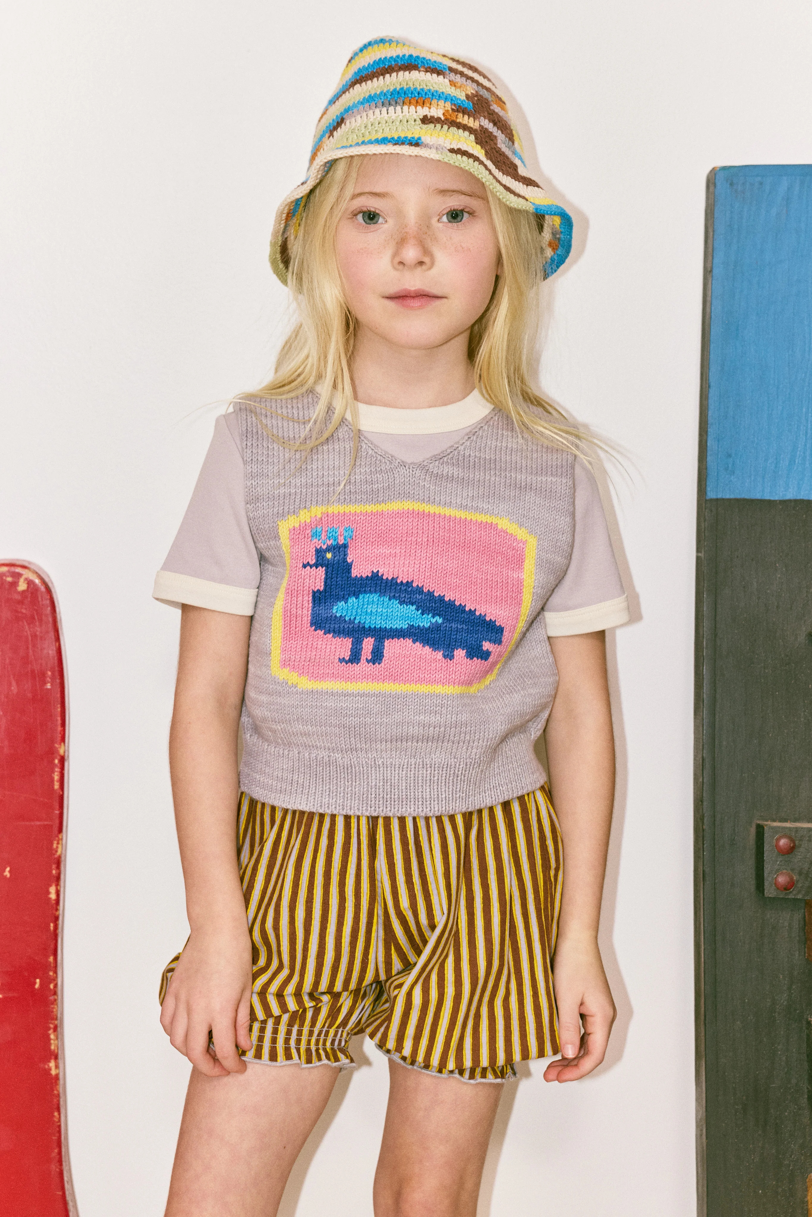 Peacock Box Vest - Image 2