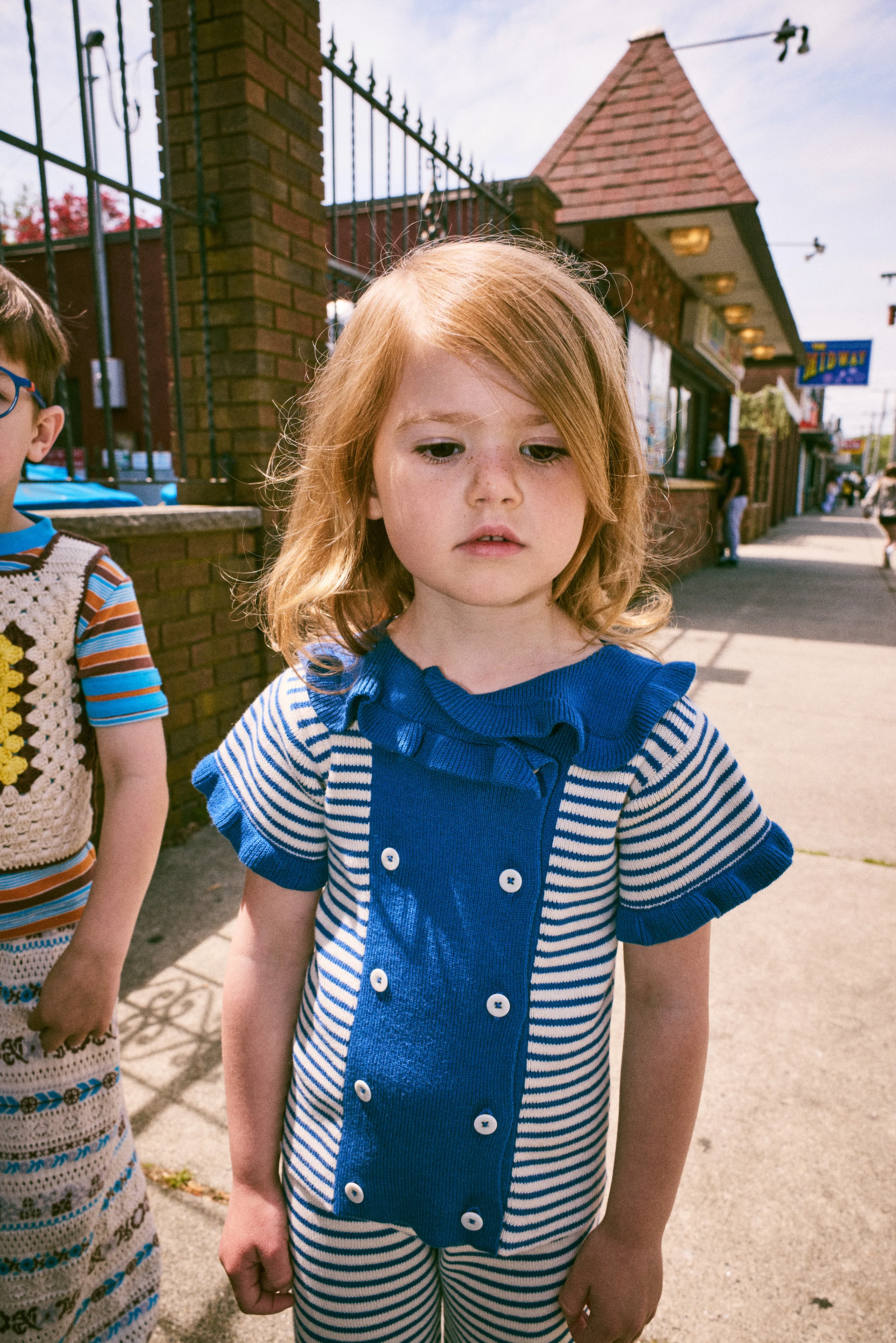 Ruffle Sailor Cardigan - Image 2