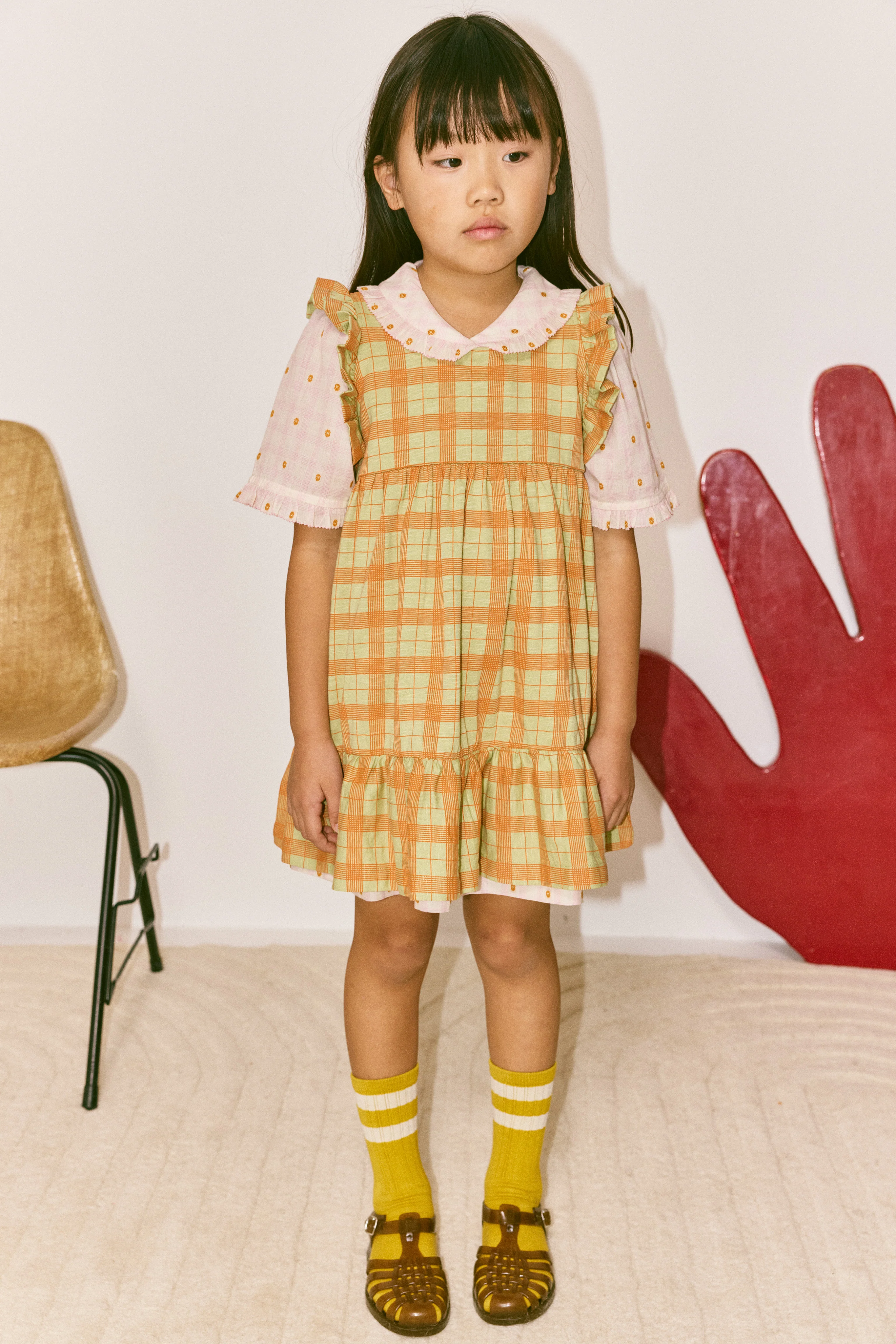 Ruffle Sleeve Dress - Image 2