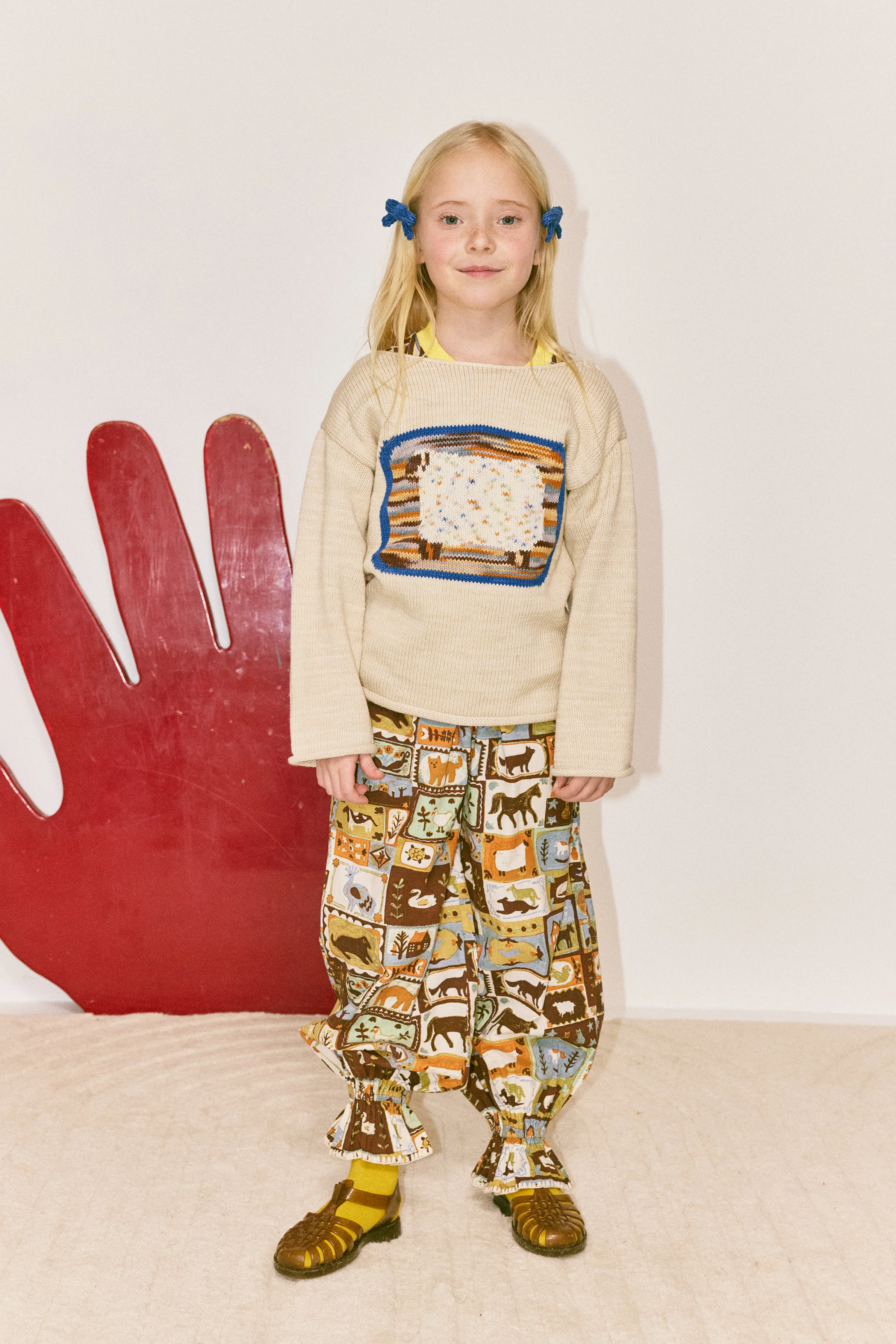 Sheep Boatneck Sweater - Image 3
